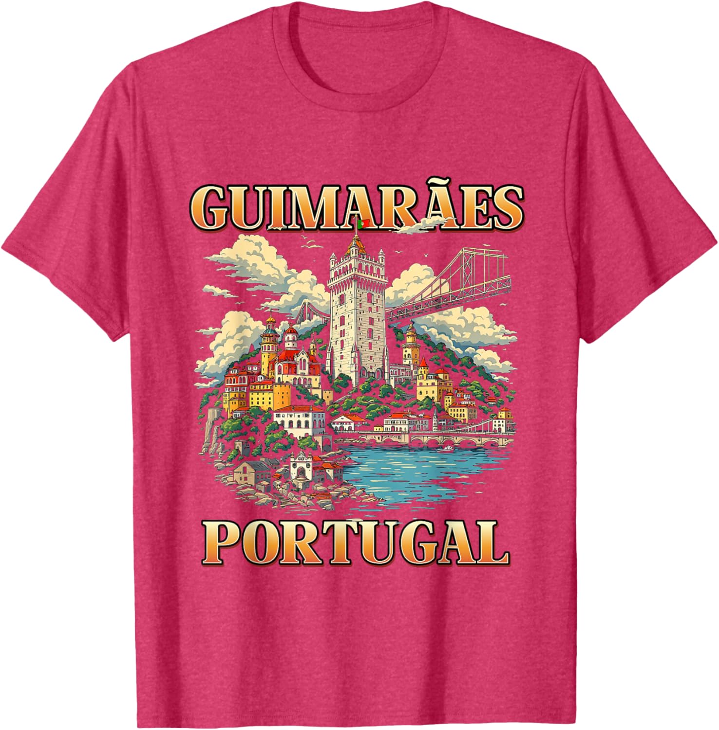 Guimaraes Souvenir T-Shirt for Portugal Travel Memories - 3