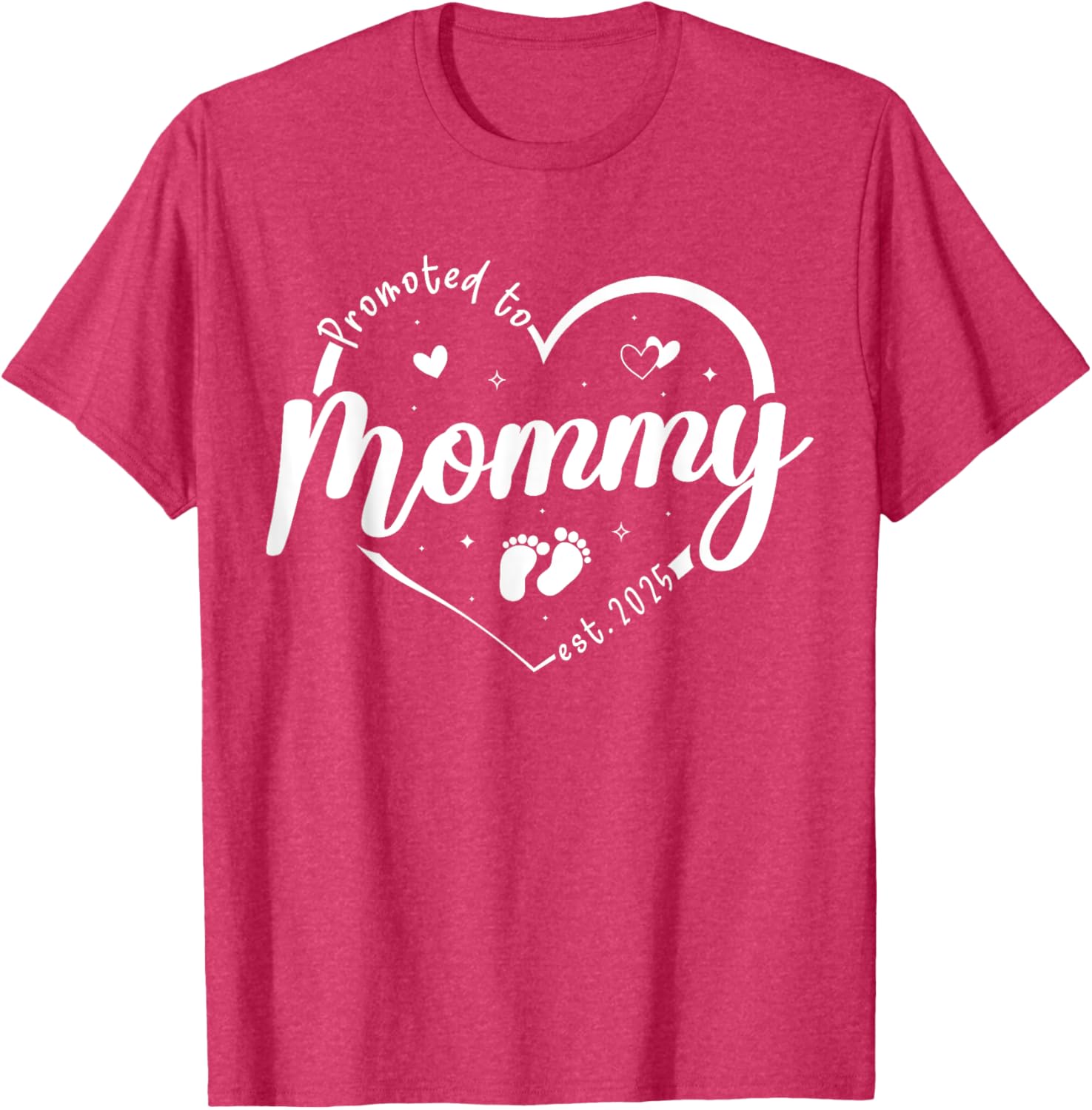 Promoted to Mommy 2025 Soon to Be Mom Mothers Day T-Shirt Gift - 21