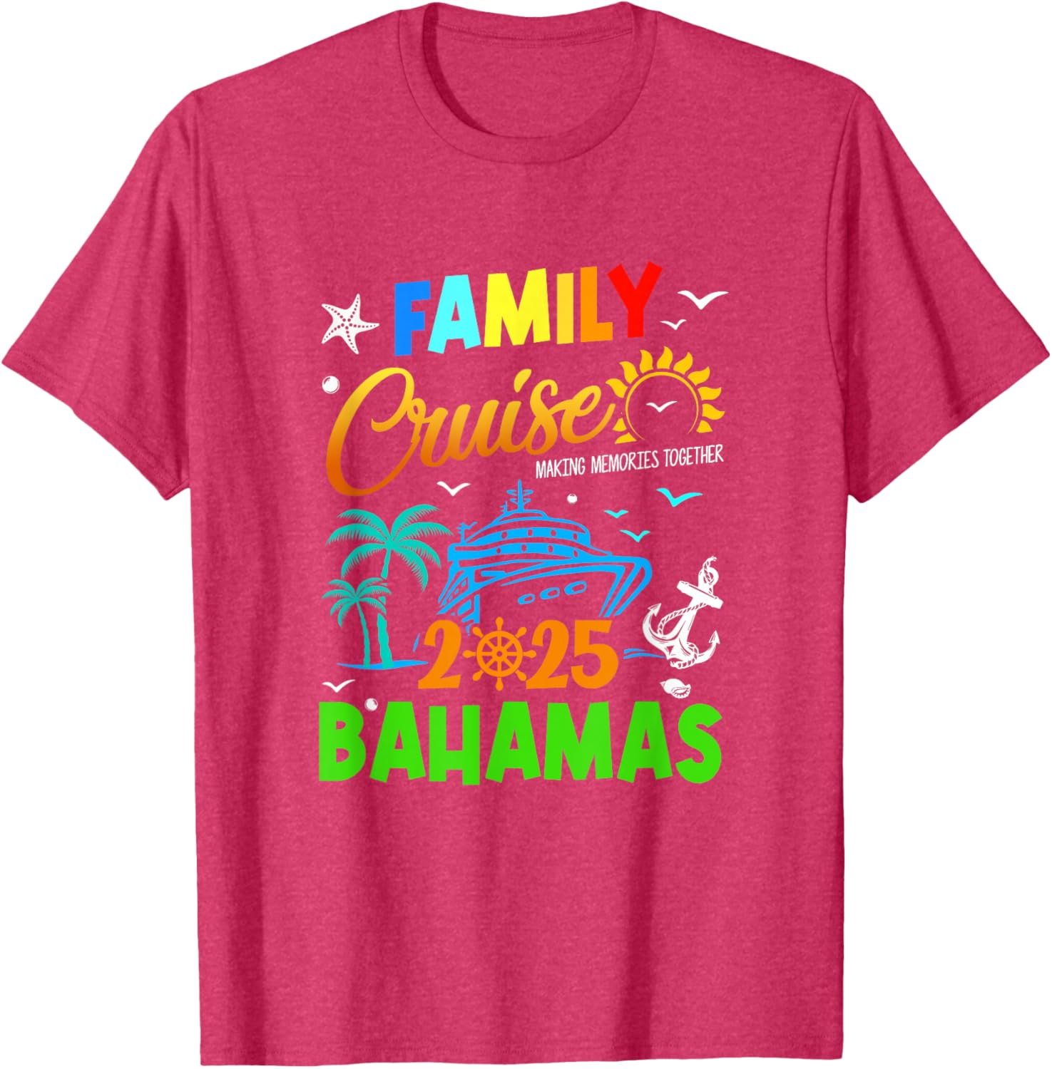Matching Family Cruise T-Shirts for Bahamas 2025 Adventure Squad - 9