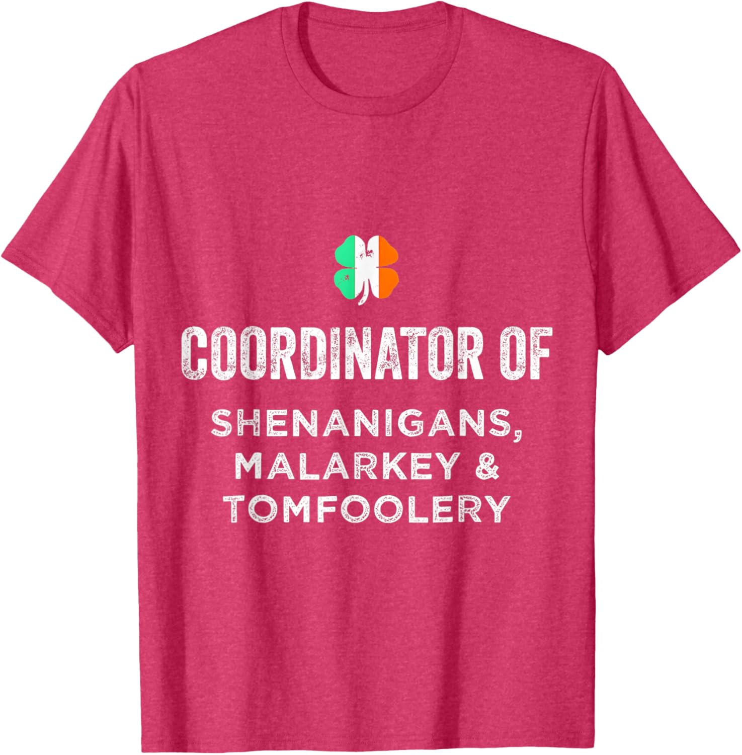 Shenanigans Coordinator St Patrick's Day Teacher T-Shirt for Fun Celebrations - 26
