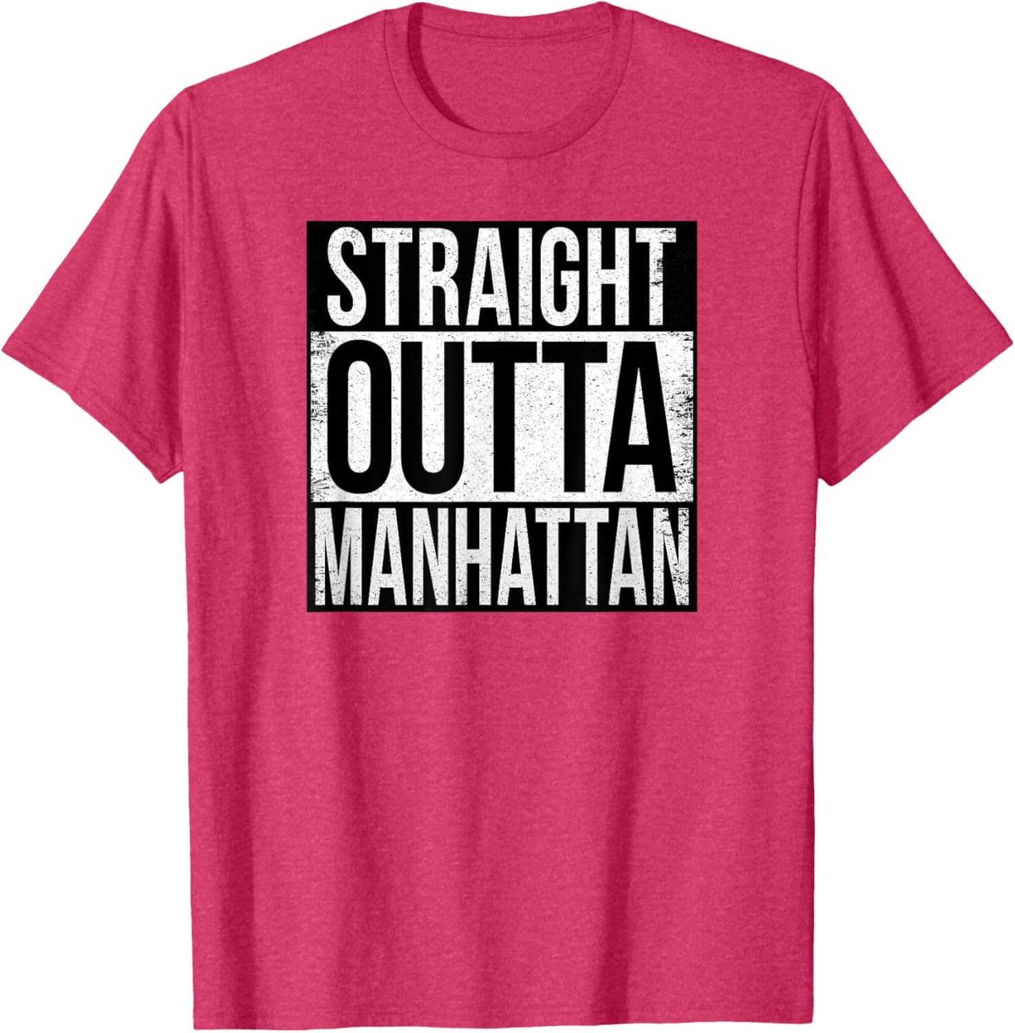 Straight Outta Manhattan T-Shirt for Fun Fashion and City Vibes - 17