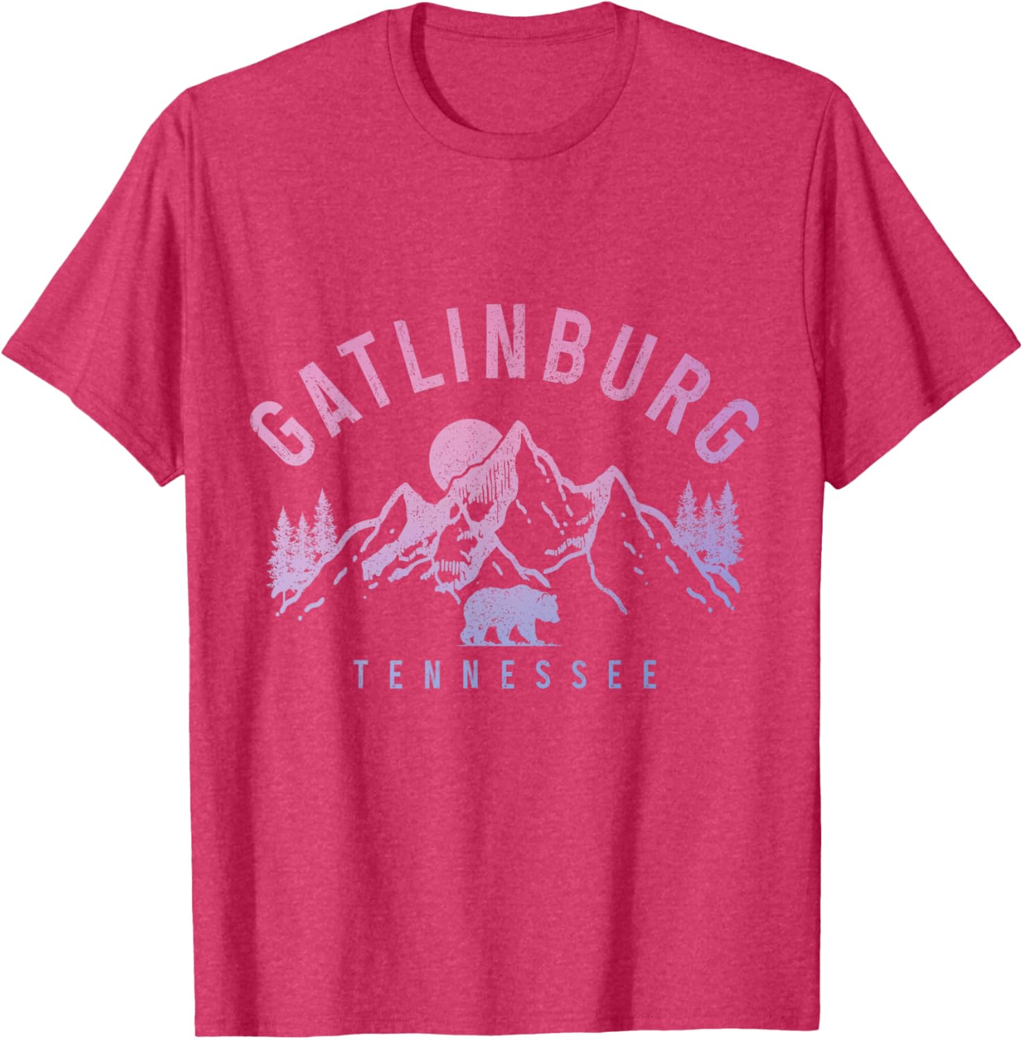 Gatlinburg Mountains Bear Vintage T-Shirt for Nature Lovers and Adventurers - 3