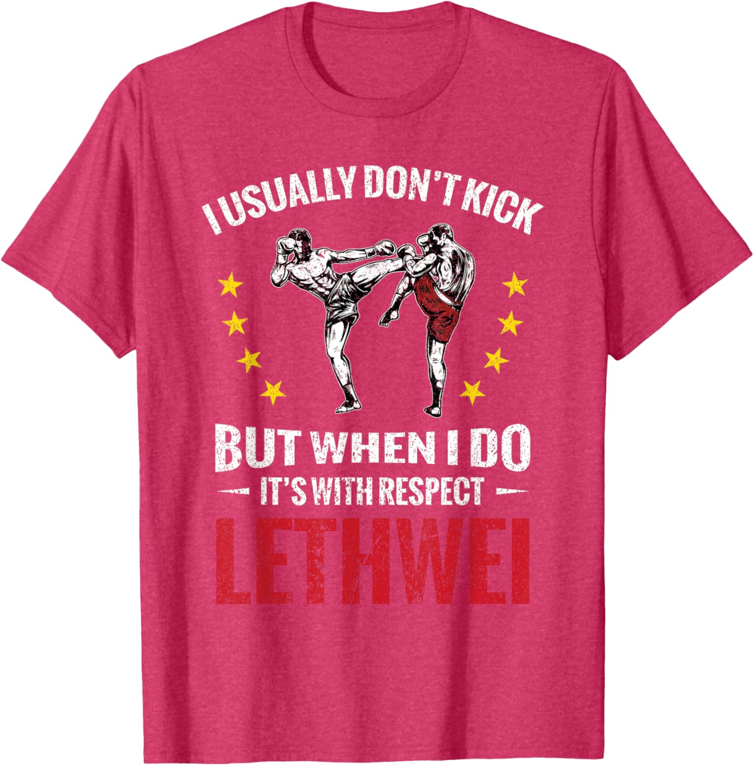 Respectful Lethwei T-Shirt for Fans of Martial Arts and Kickboxing - 25