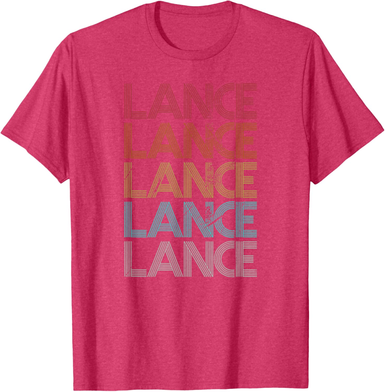 Retro Vintage Lance T-Shirt for Stylish Casual Wear in Soft Cotton - 11
