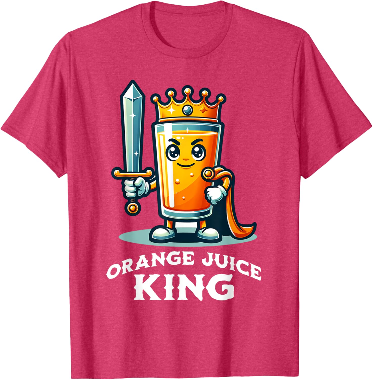 Funny Orange Juice Queen T-Shirt Fresh Juice Lovers Clothing - 1