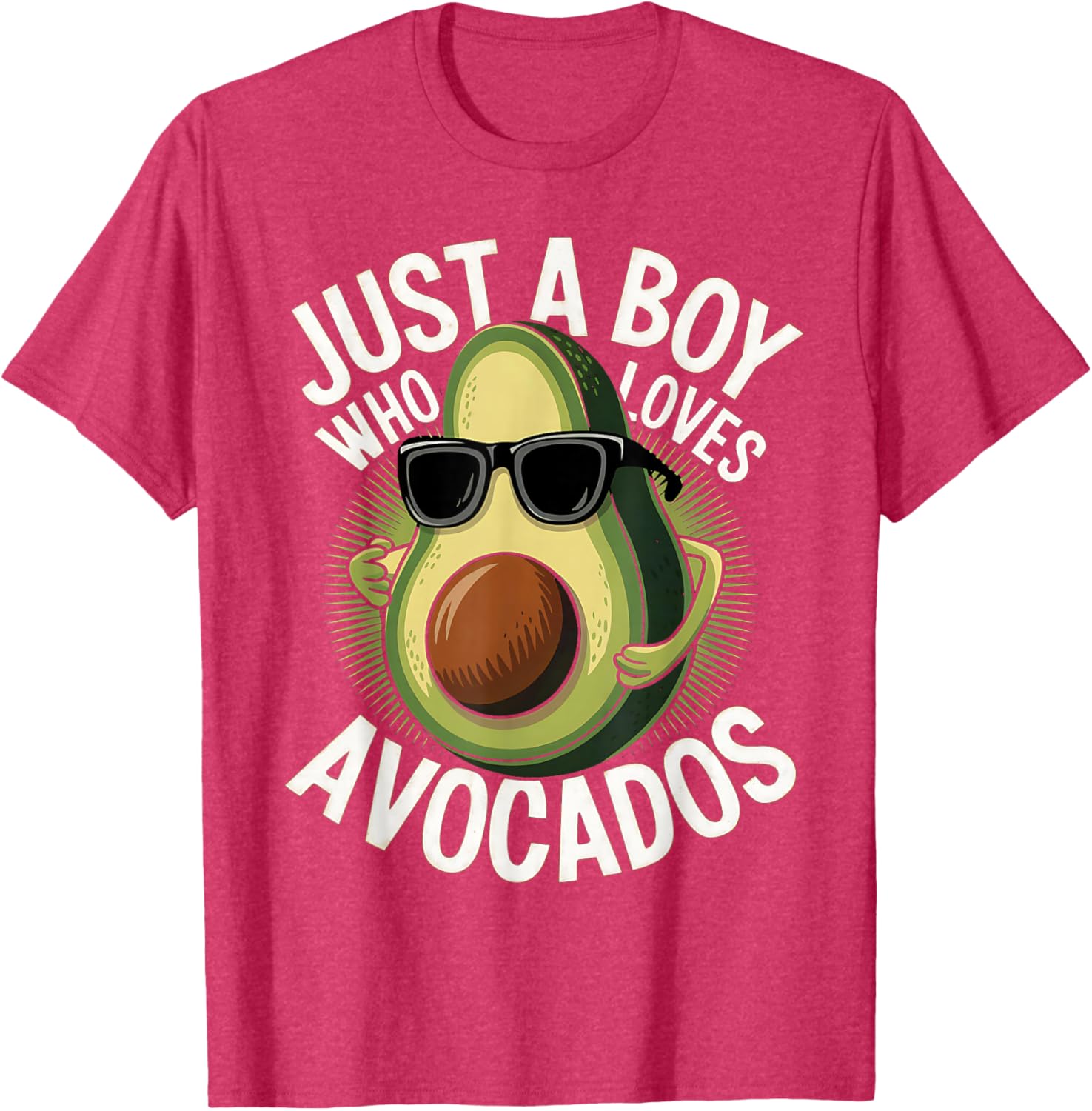 Adorable Avocado Love T-Shirt for Boys and Toddlers - Fun Kids Clothing - 2