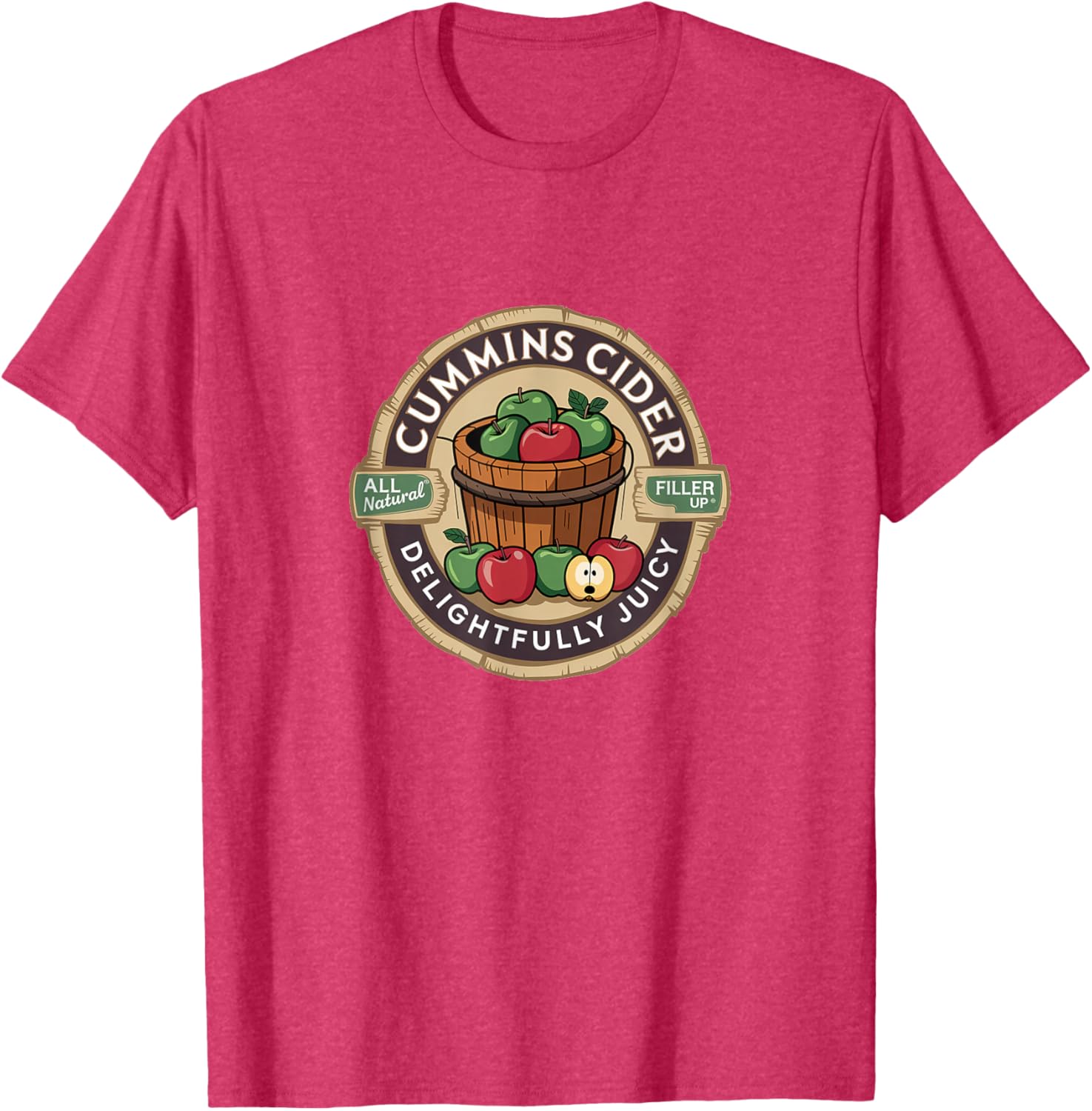 Vintage Cummins Cider Funny Meme T-Shirt for Fun and Casual Style - 11