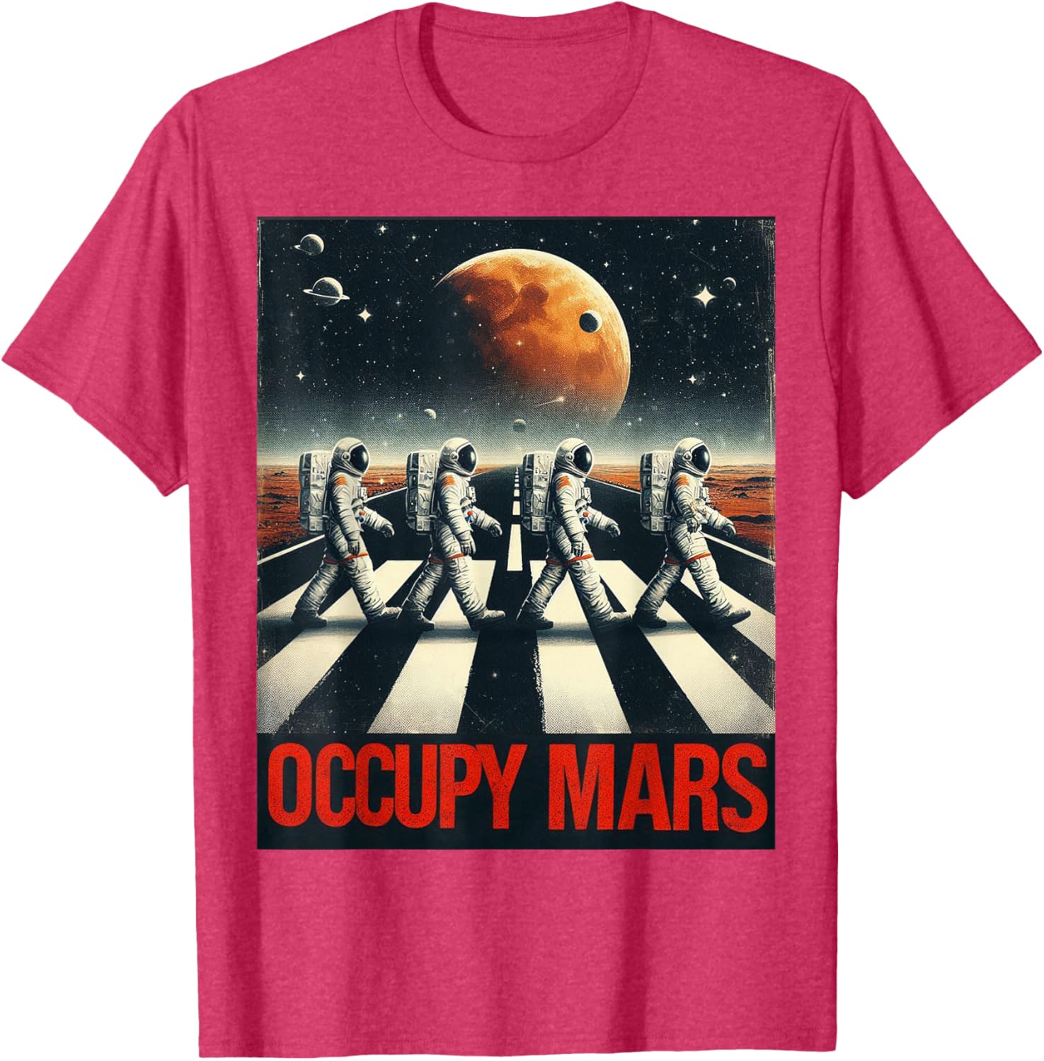 Astronauts Walking on Mars T-Shirt Perfect for Space Lovers and Adventurers - 20