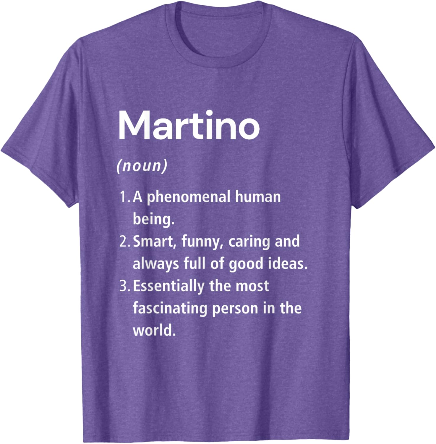 Funny Martino Name Definition T-Shirt for Unique Style and Humor - 9
