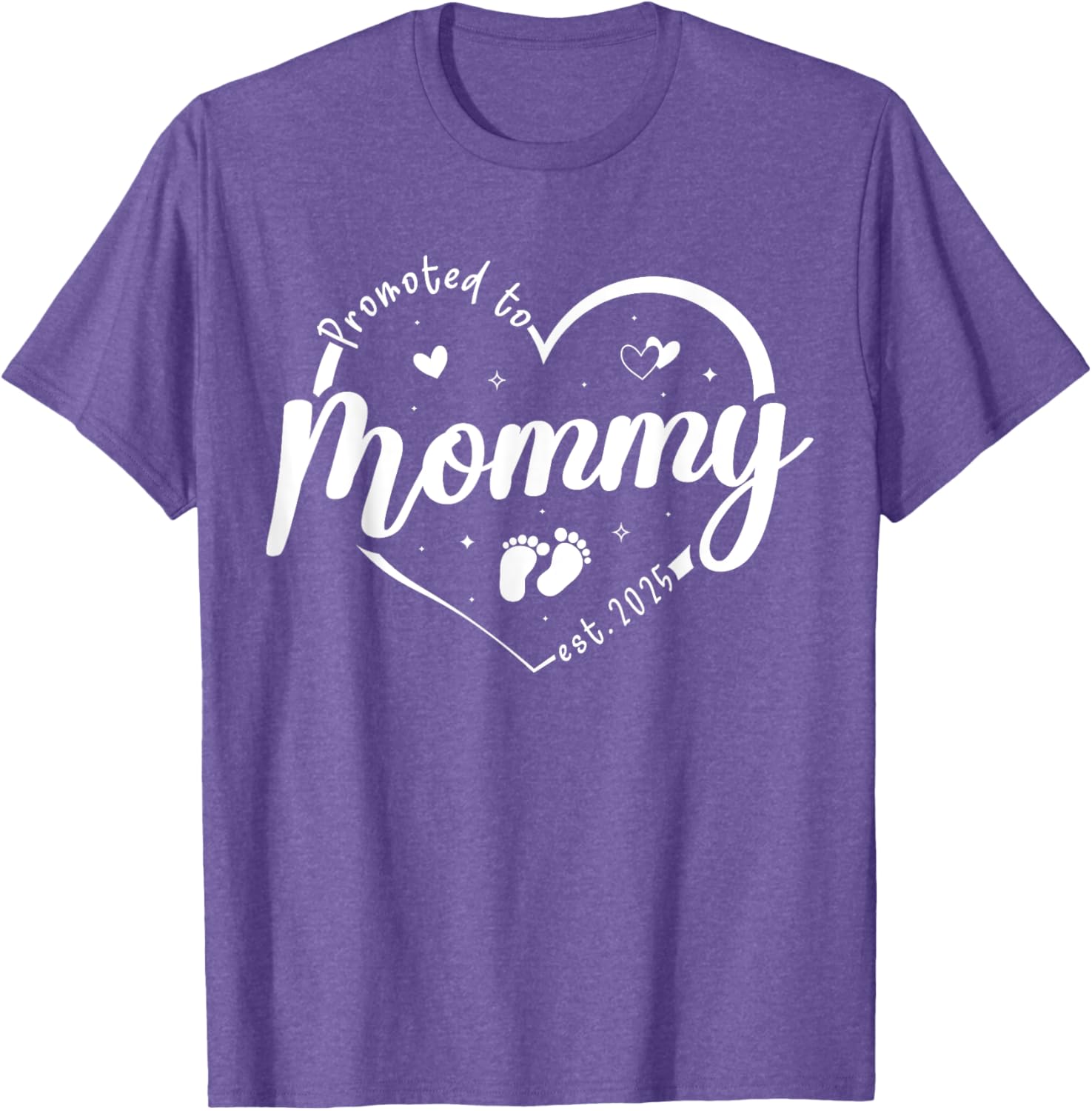 Promoted to Mommy 2025 Soon to Be Mom Mothers Day T-Shirt Gift - 7