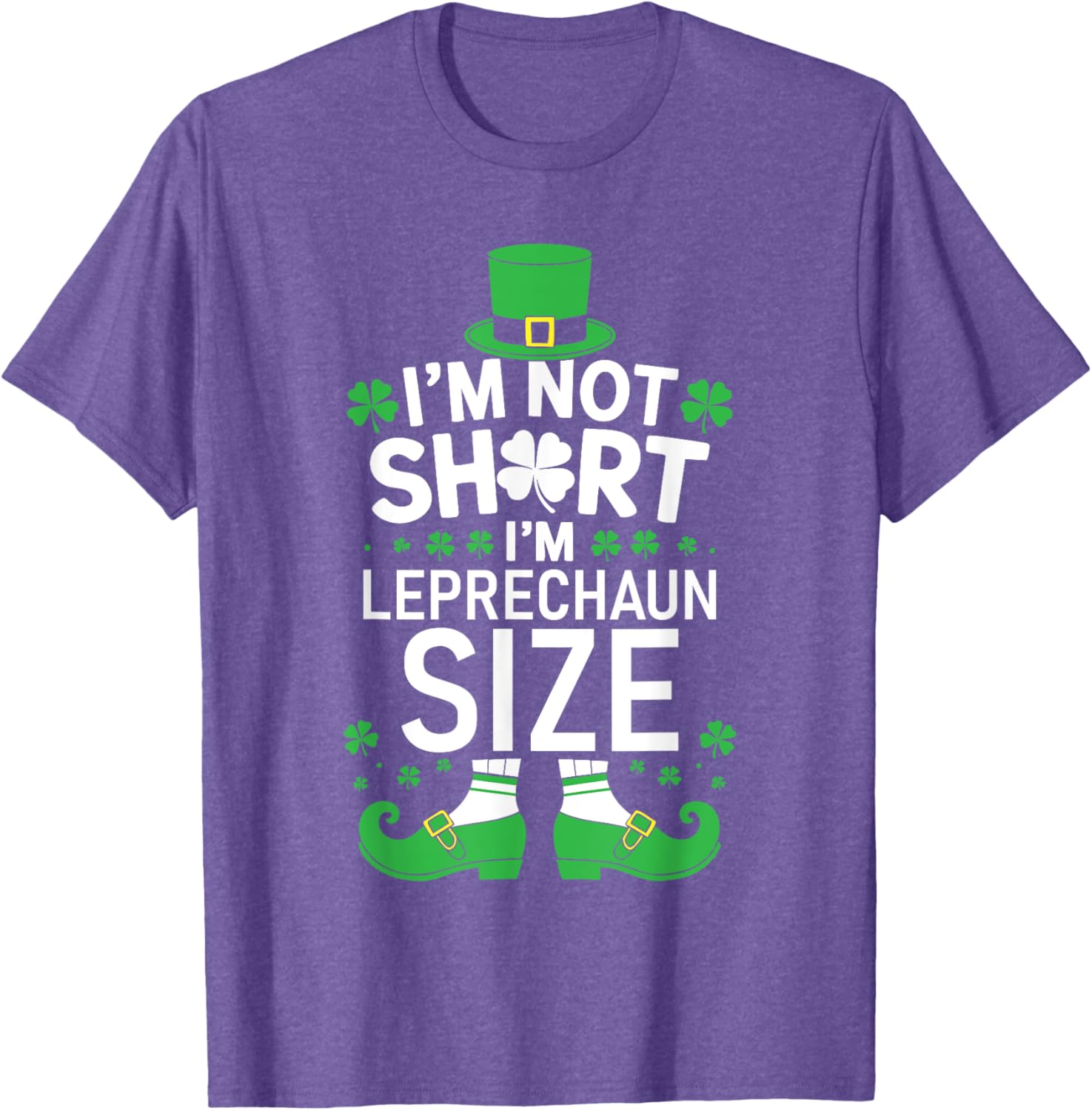 Leprechaun Size St Patrick's Day T-Shirt Fun and Stylish Gift - 9