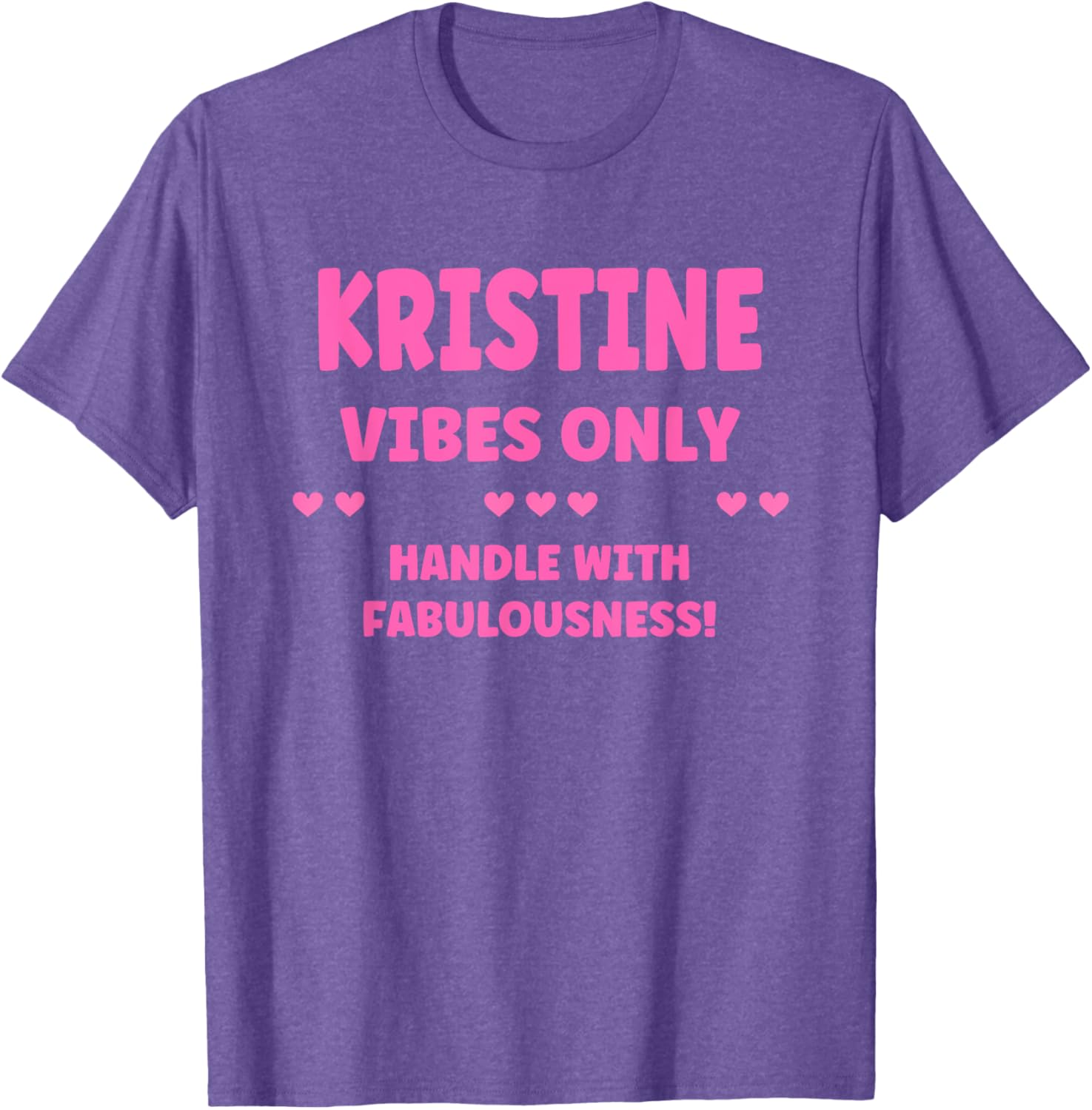 KRISTINE Funny Cute Personalized Name T-Shirt for Unique Style - 6
