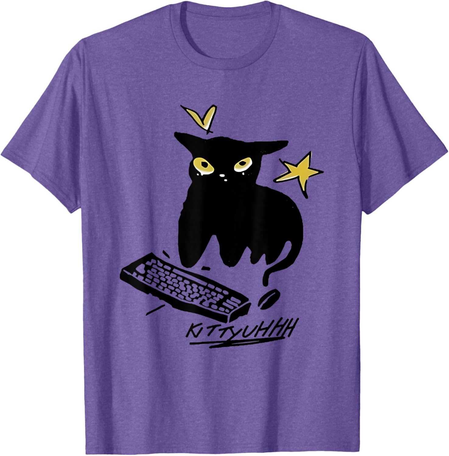 Kittyuhhh Funny T-Shirt for Men and Women - Cute and Quirky Design - 5