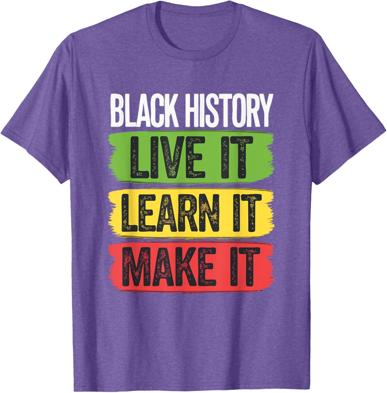 Celebrate Black History with Afro Motivation T-Shirt for All Day Comfort - 17