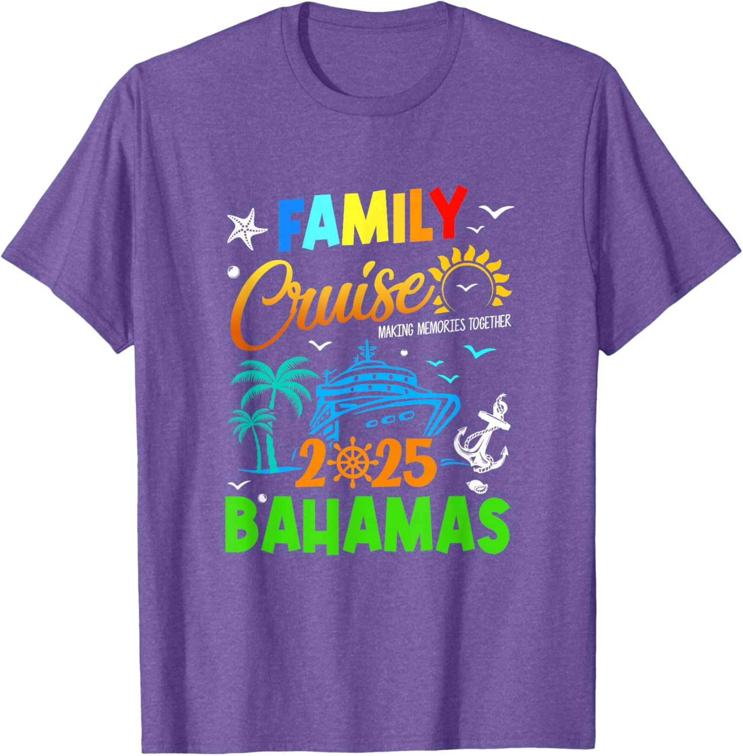 Matching Family Cruise T-Shirts for Bahamas 2025 Adventure Squad - 10