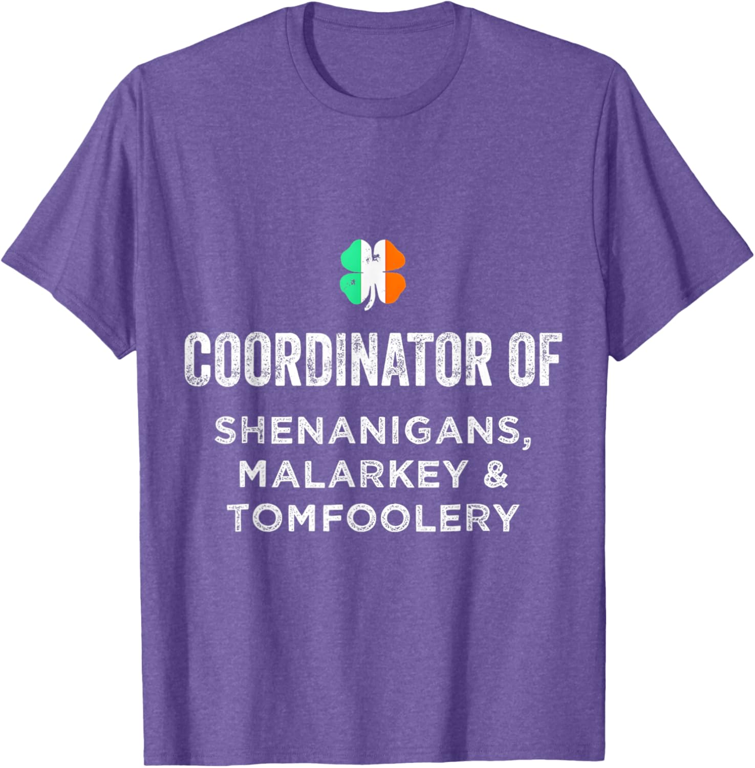 Shenanigans Coordinator St Patrick's Day Teacher T-Shirt for Fun Celebrations - 24