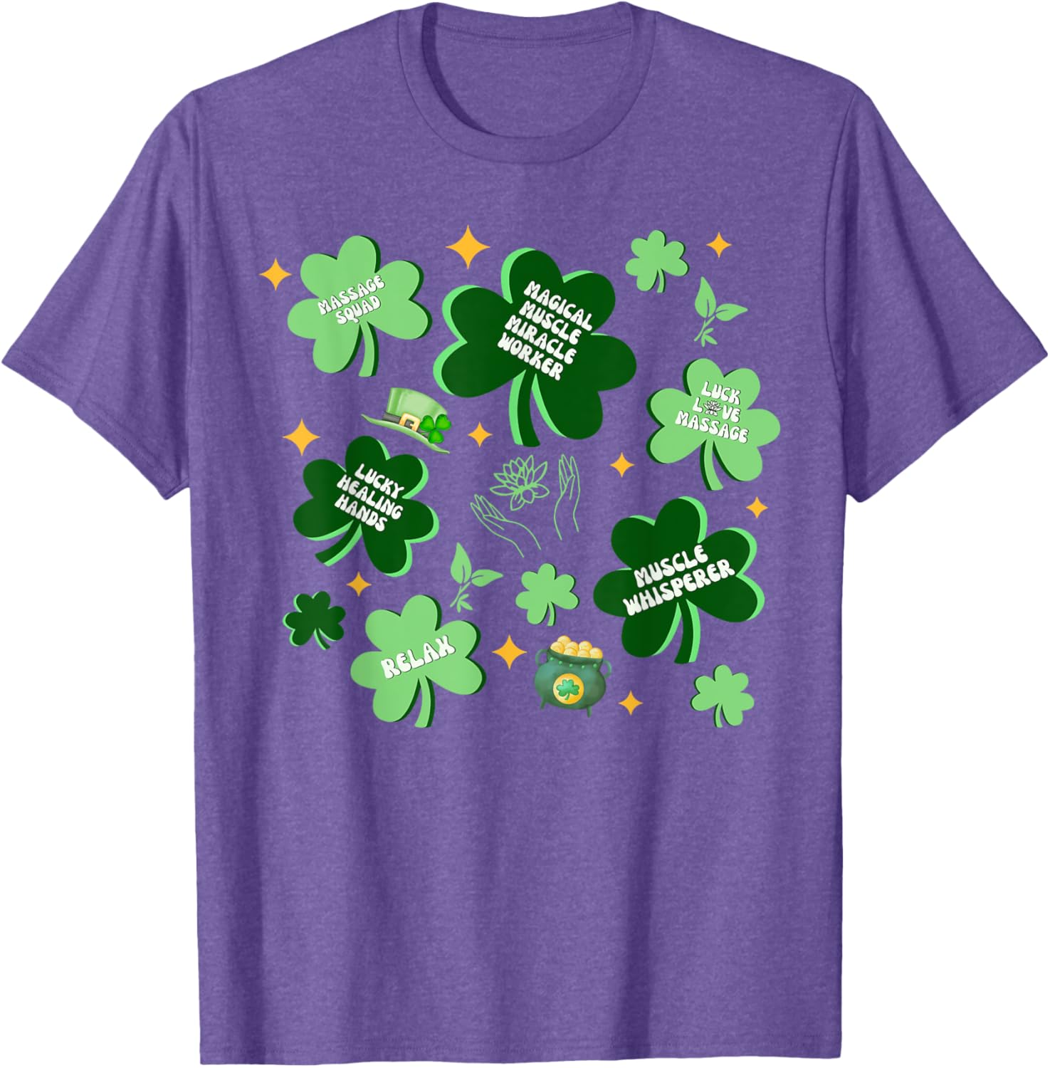 St Patricks Day Massage Therapist Graduation T-Shirt for LMTs - 16