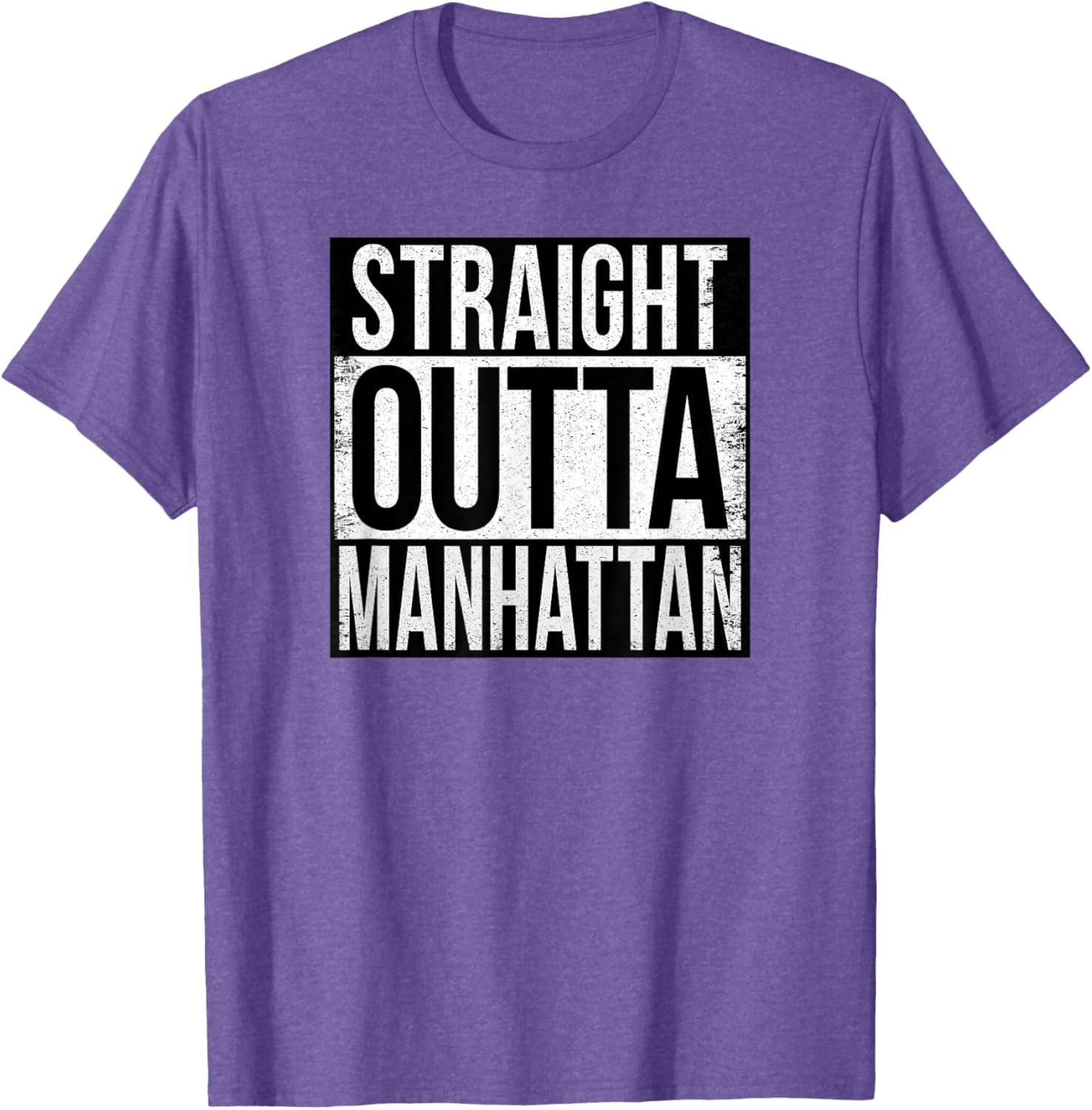 Straight Outta Manhattan T-Shirt for Fun Fashion and City Vibes - 19