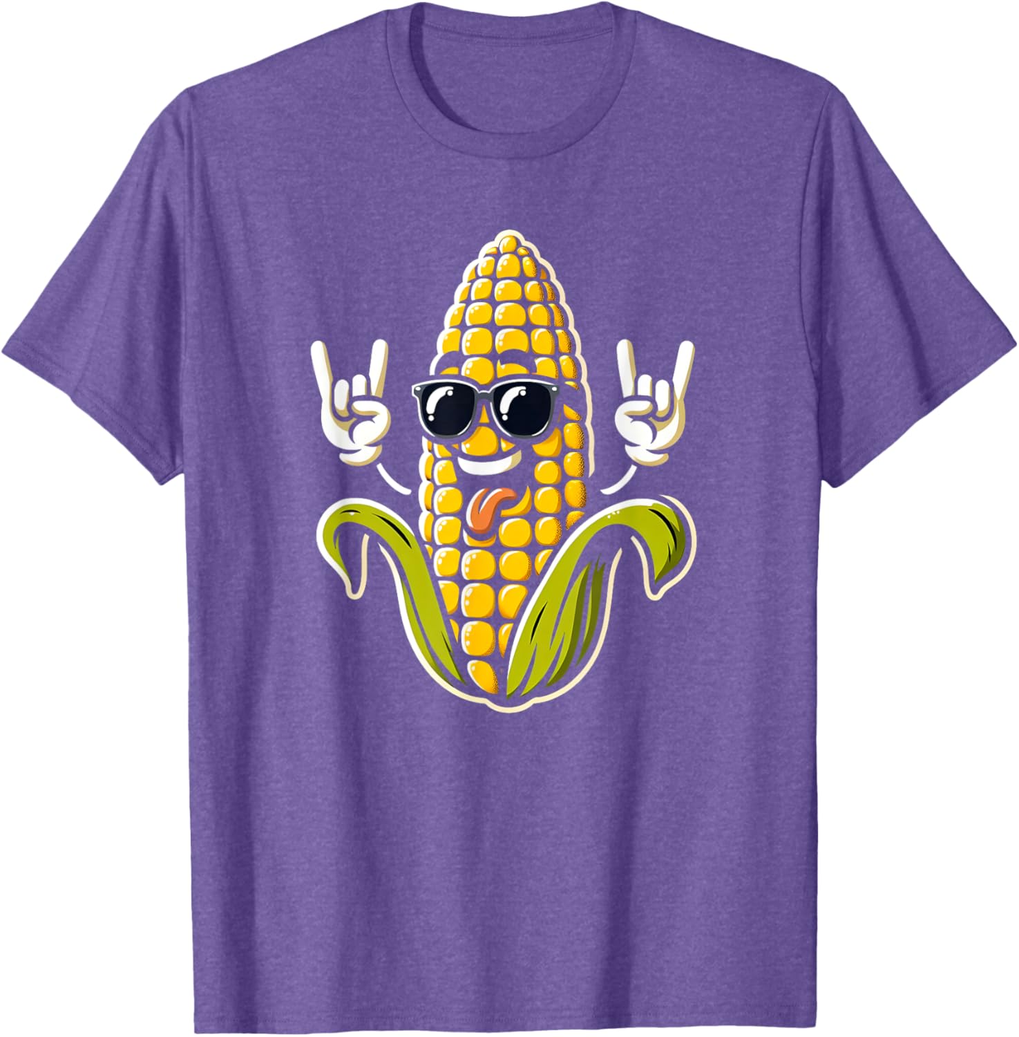 Rock On Corn Sweet Corn Lover T-Shirt for Fun Summer Style - 5