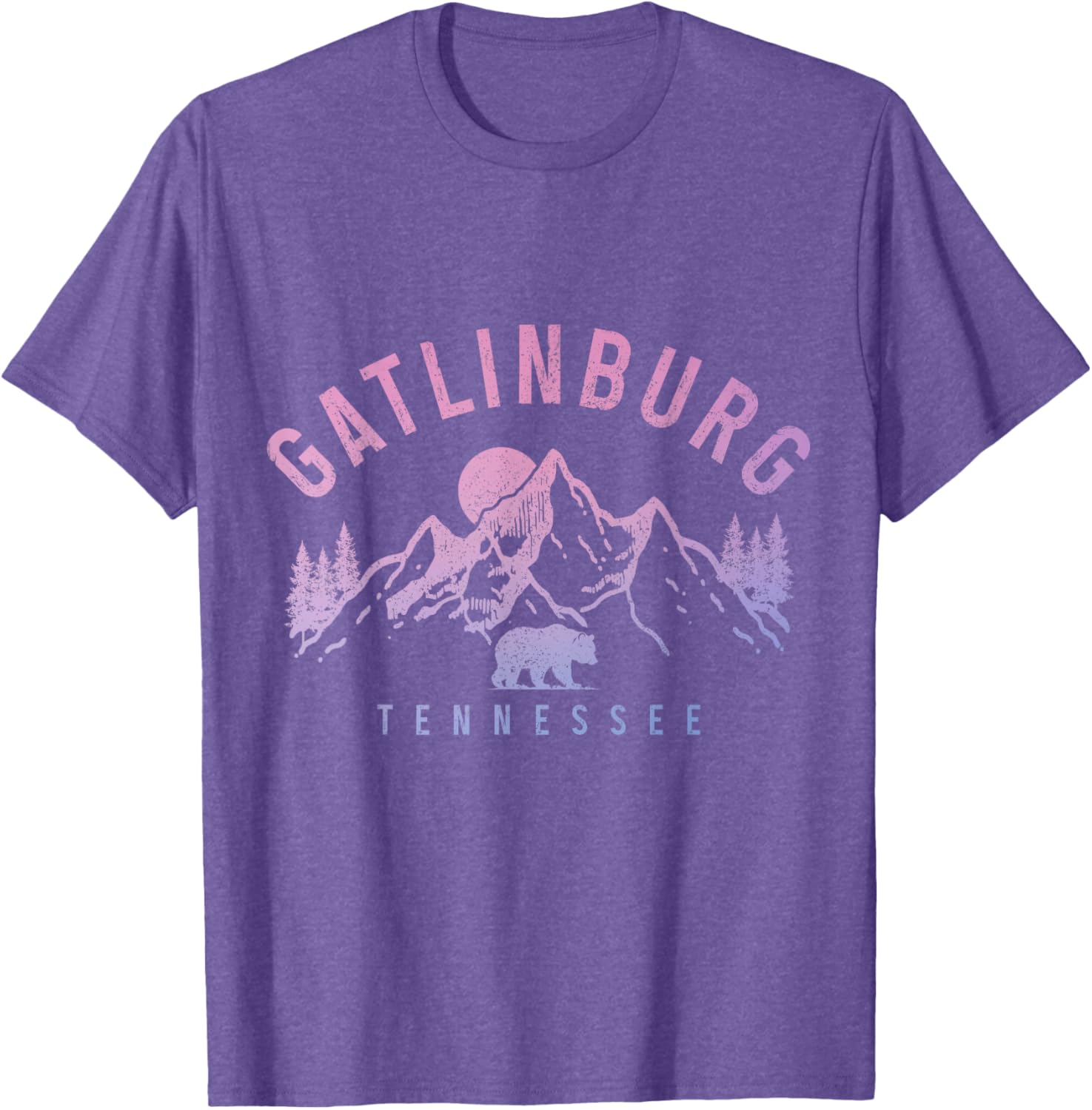 Gatlinburg Mountains Bear Vintage T-Shirt for Nature Lovers and Adventurers - 17