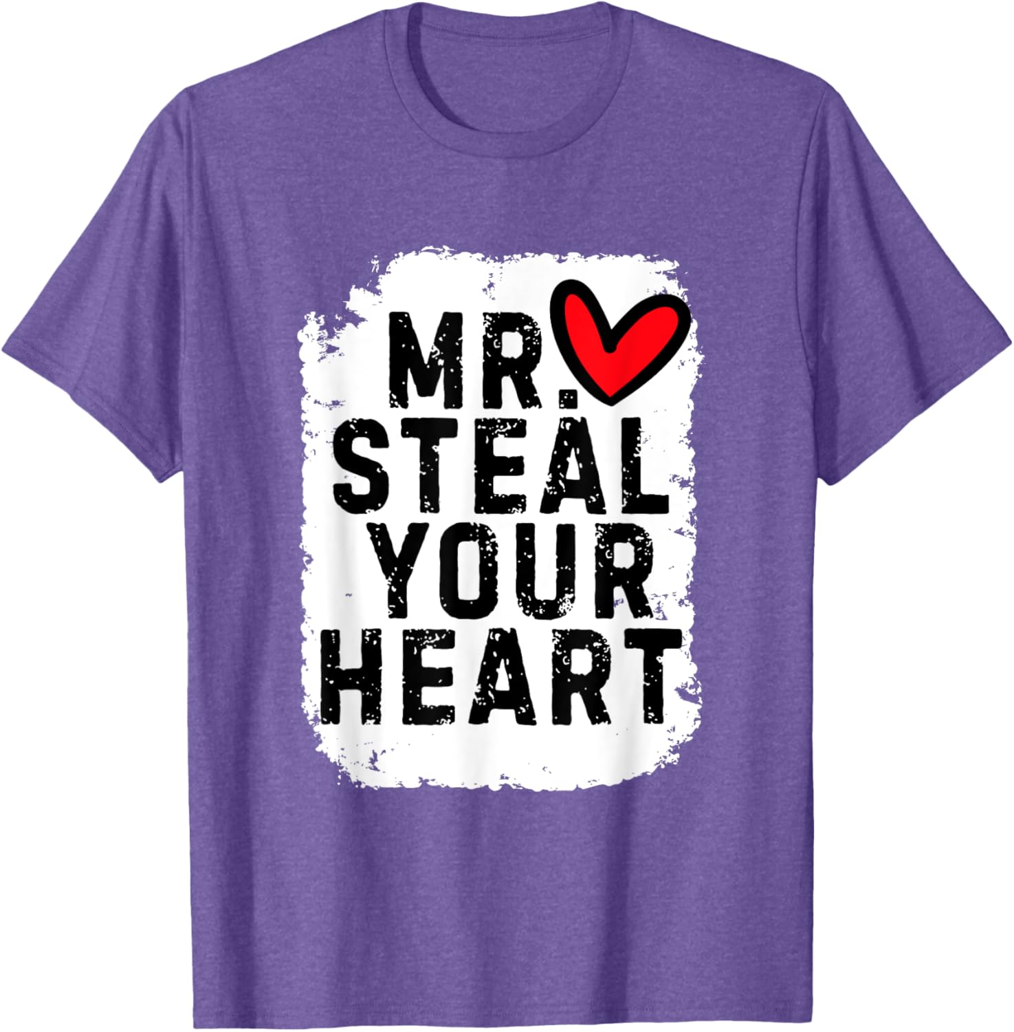 Mr Steal Your Heart Boys Toddler Valentine's Day T-Shirt for Kids - 4