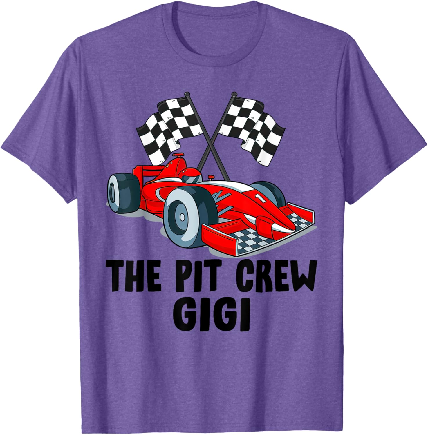 Gigi Pit Crew Race Car Birthday Party Family T-Shirt for Racing Fans - 17