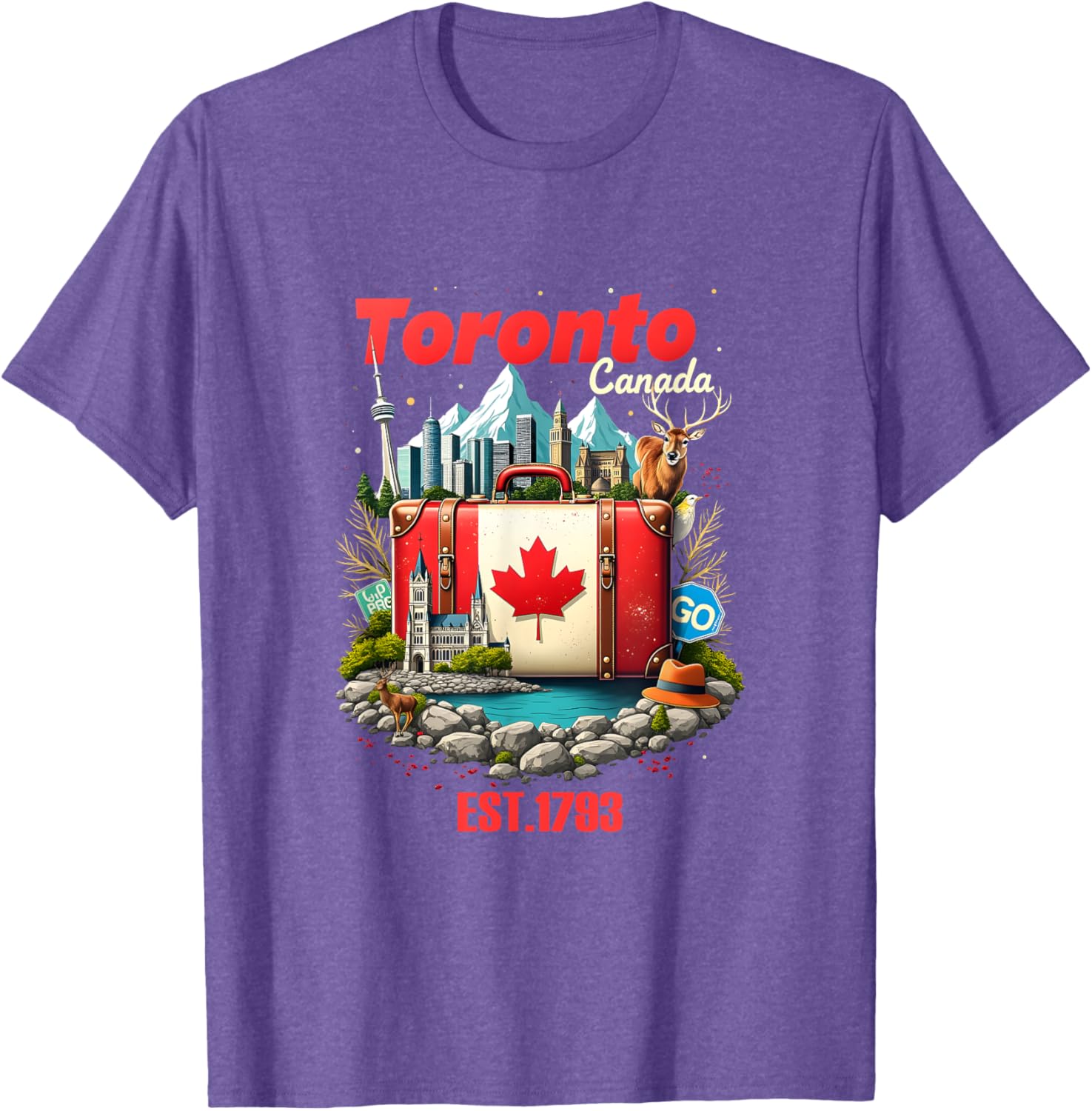 Toronto Skyline Family Vacation T-Shirt for Unforgettable Trips - 15