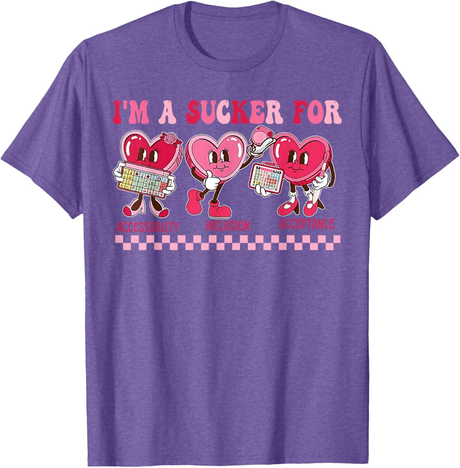 Funny I'm a Sucker for My Patients SLP Valentine T-Shirt for Speech Therapists - 22