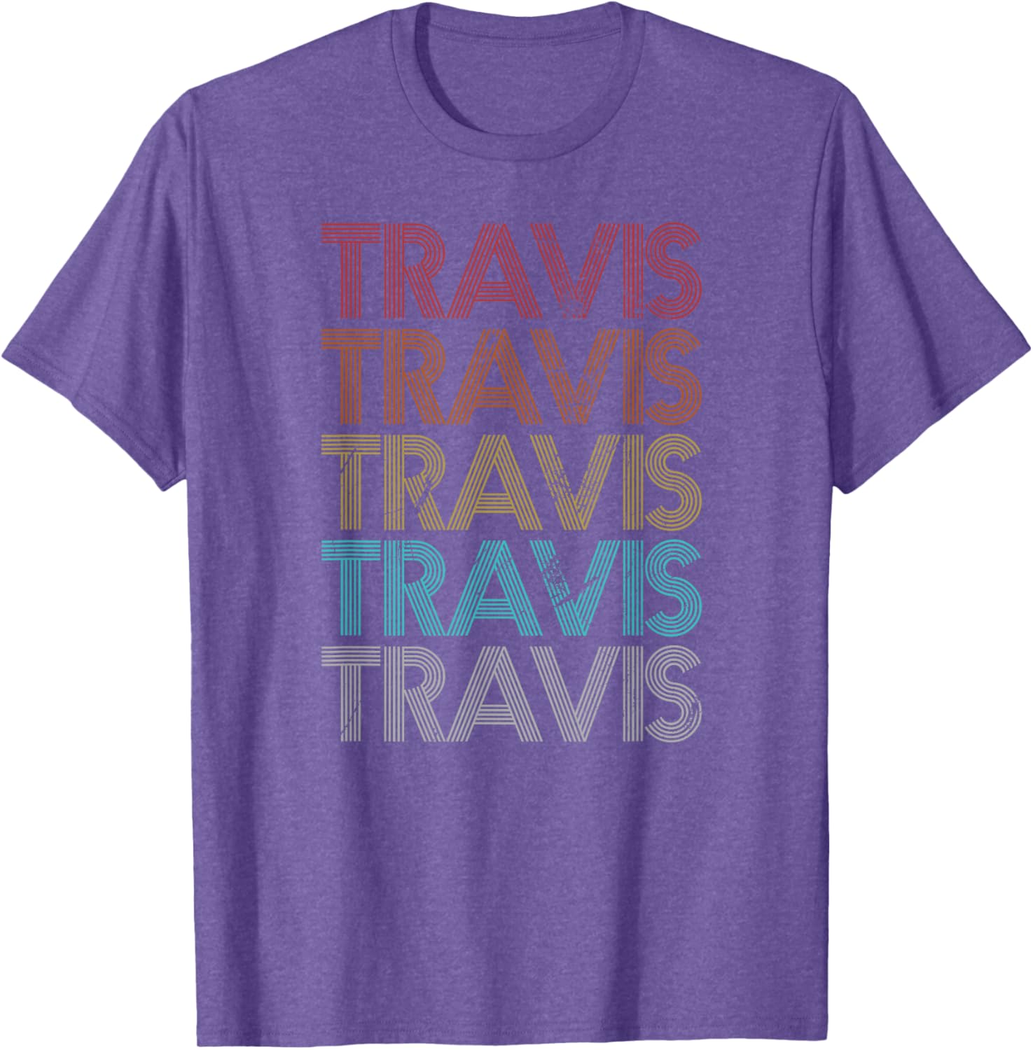 Retro Vintage Travis T-Shirt for Men and Women – Classic Style Wear - 7