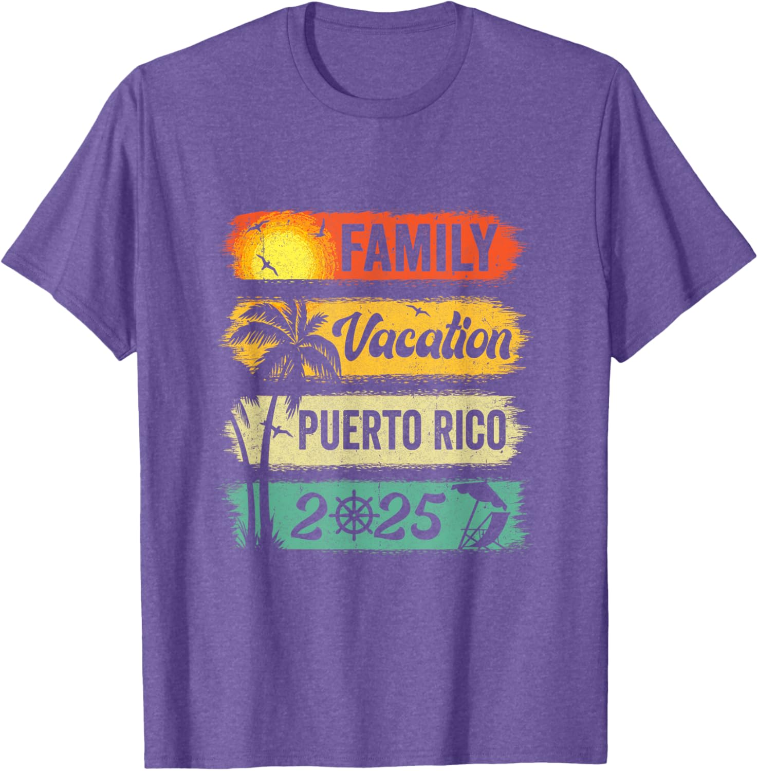Funny Matching Family T-Shirt for Puerto Rico Vacation 2025 Fun Gear - 17