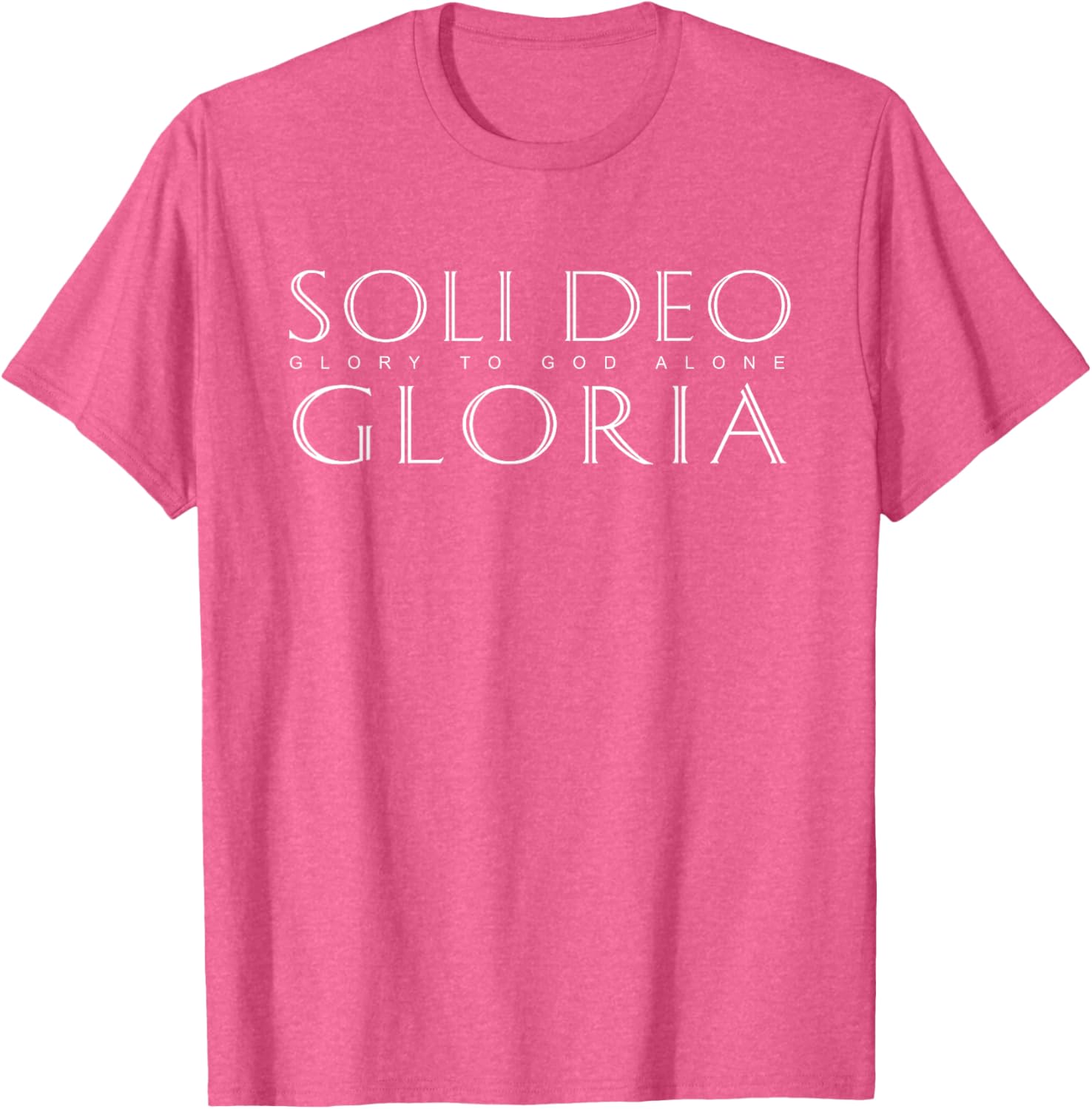 Soli Deo Gloria T-Shirt for Men and Women - Faith Inspired Apparel - 2