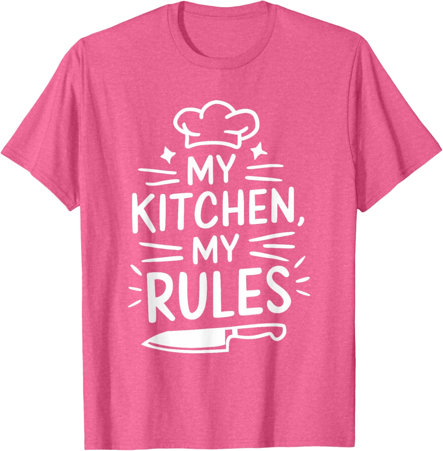 My Kitchen My Rules Chef T-Shirt for Cooking Enthusiasts - 15