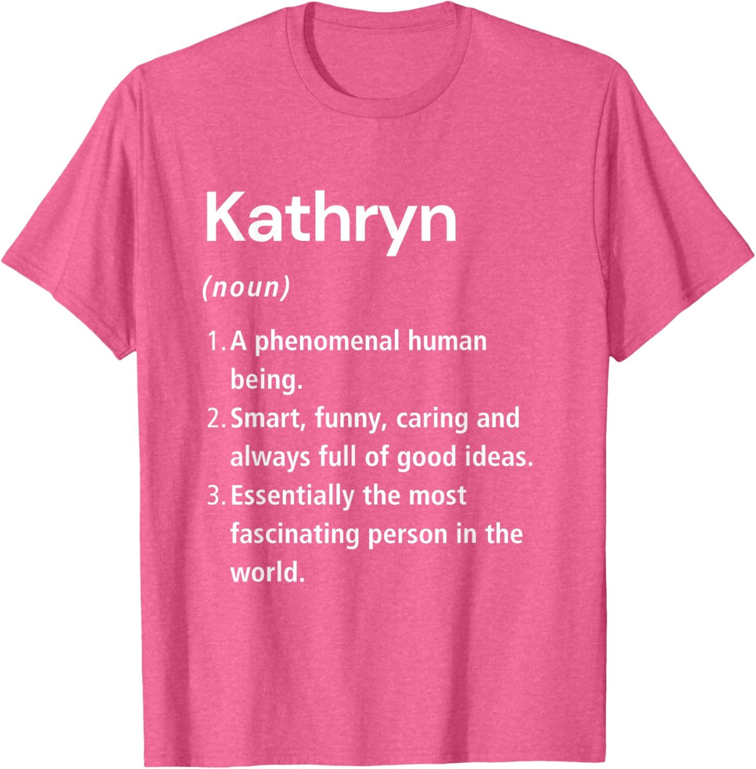 Funny Kathryn Name Definition T-Shirt for Unique Style and Fun! - 8