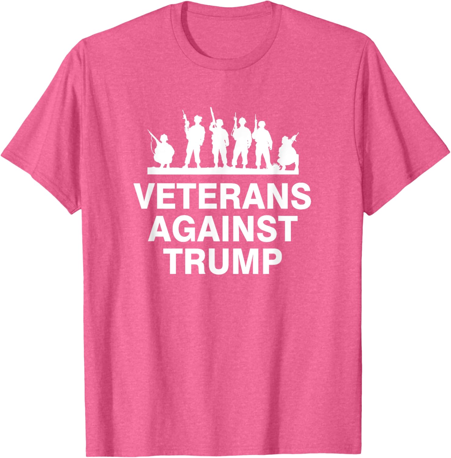 Veterans Against Trump T-Shirt for Supportive Activism and Style - 12