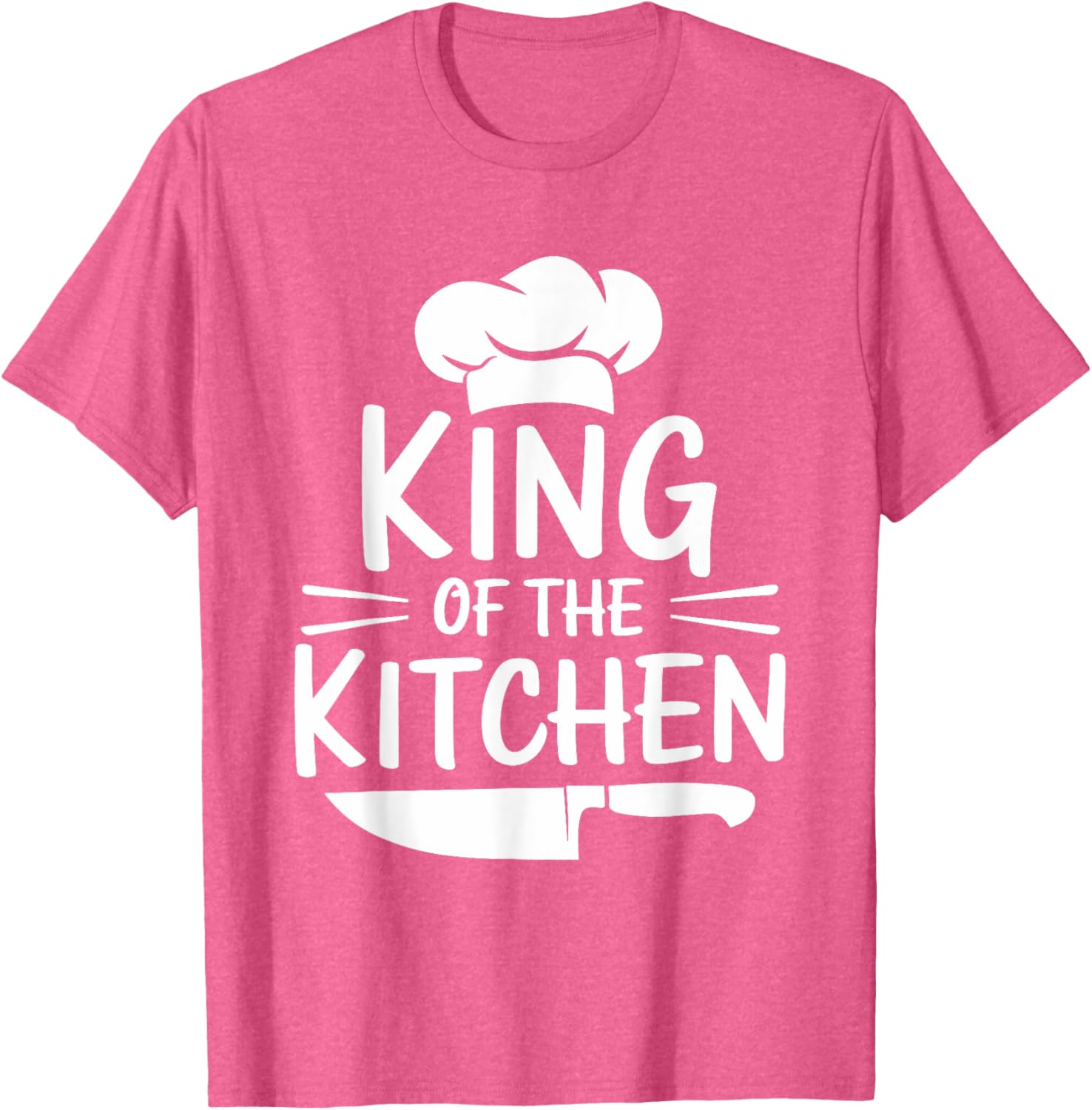 King Of The Kitchen Chef T-Shirt for Culinary Enthusiasts and Food Lovers - 12