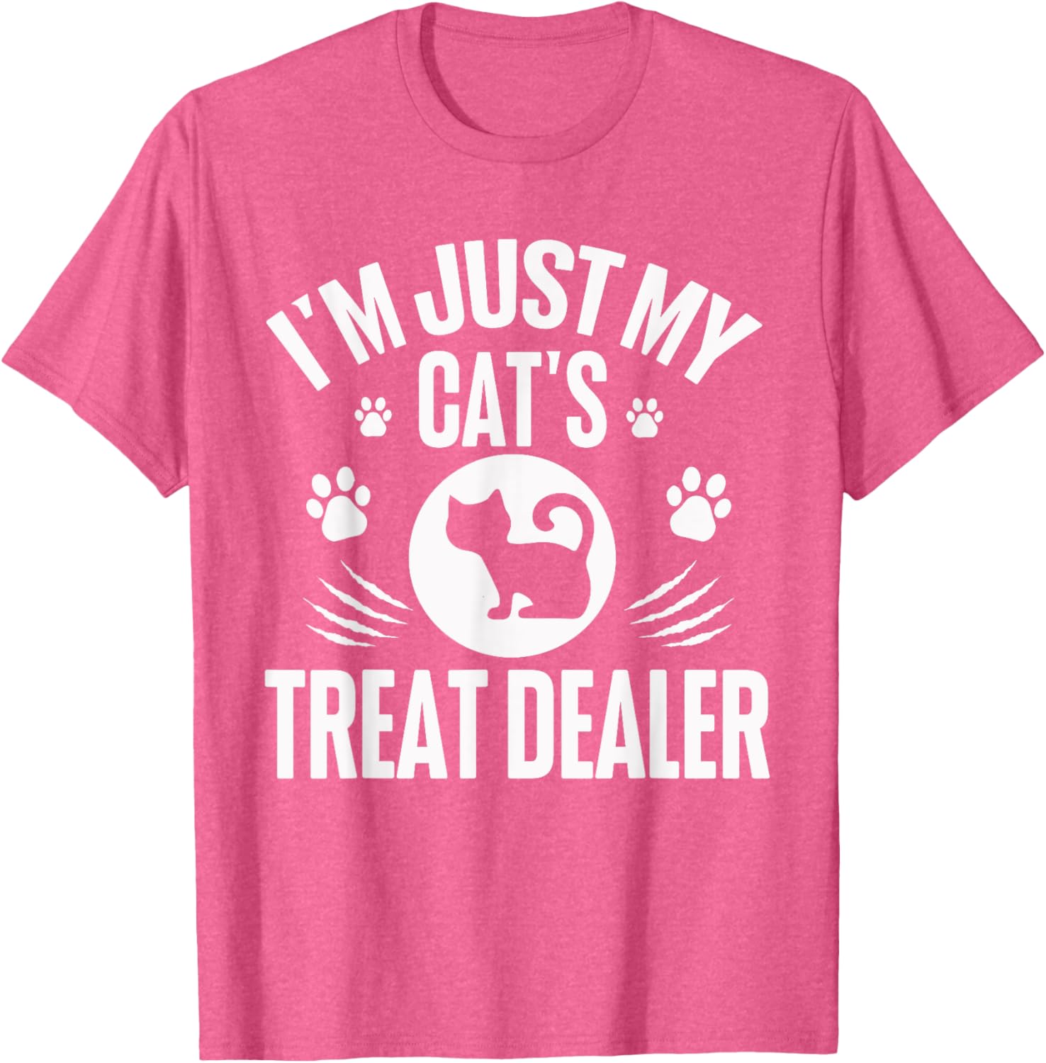 Funny Cat Treat Dealer T-Shirt for Cat Lovers Cute Gift Idea - 6