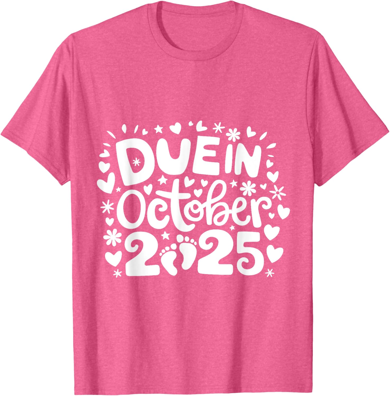Cute Mommy To Be Pregnancy T-Shirt for New Baby Coming October 2025 - 14