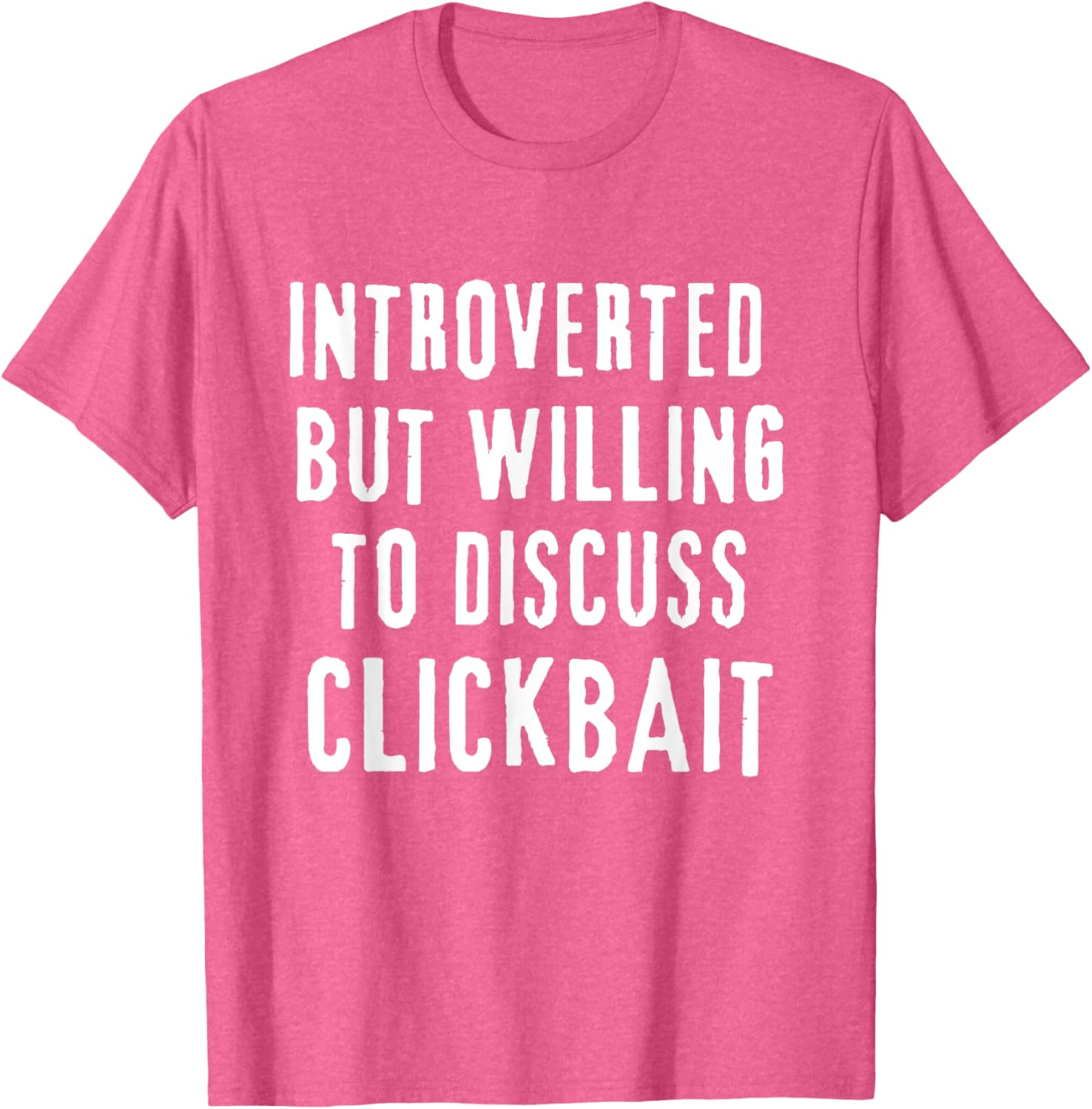 Introverted But Willing to Discuss T-Shirt Fun and Quirky Graphic Tee - 11