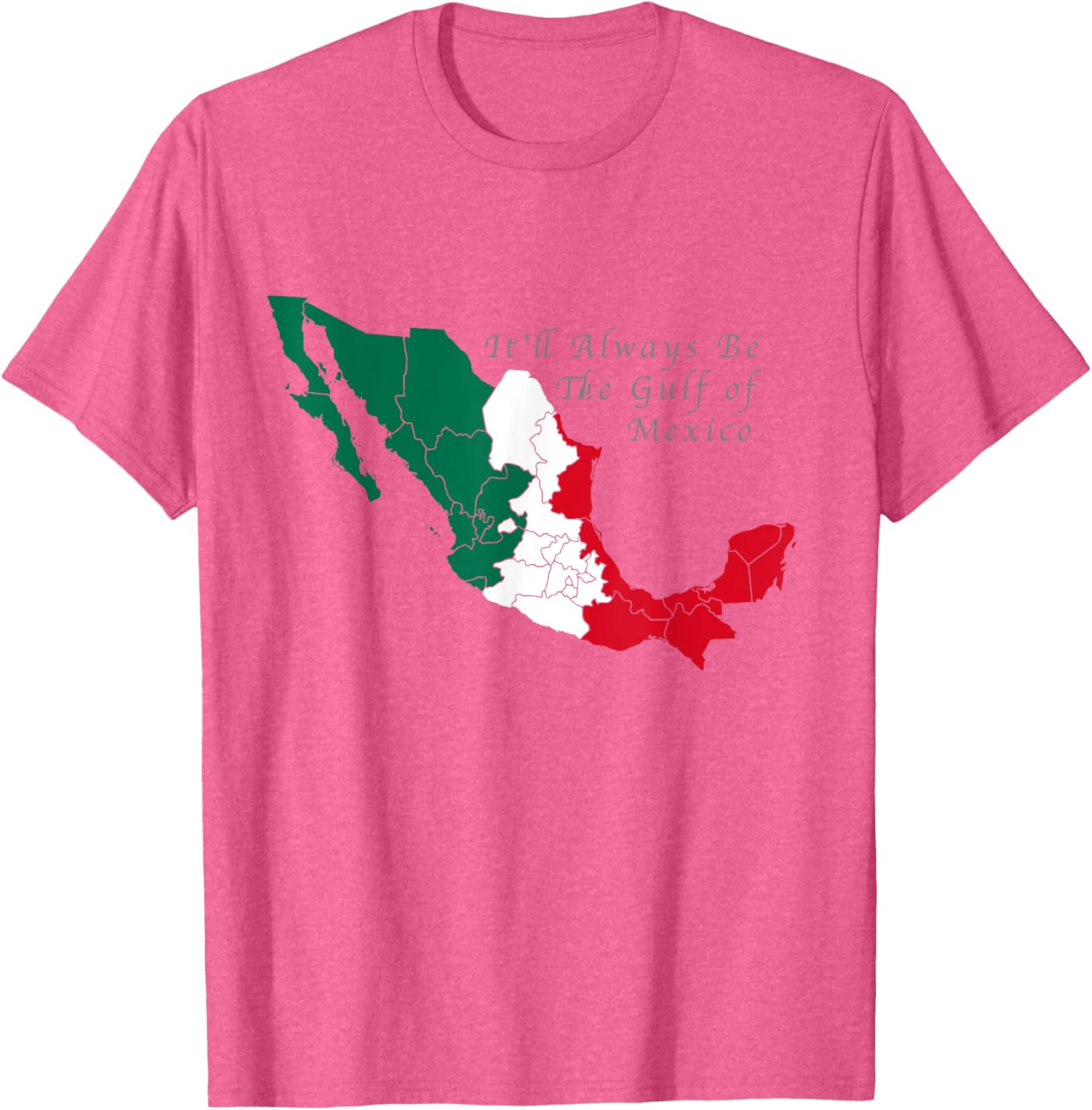 Gulf of Mexico Mexican Flag T-Shirt Perfect for Beach Lovers and Travelers - 2