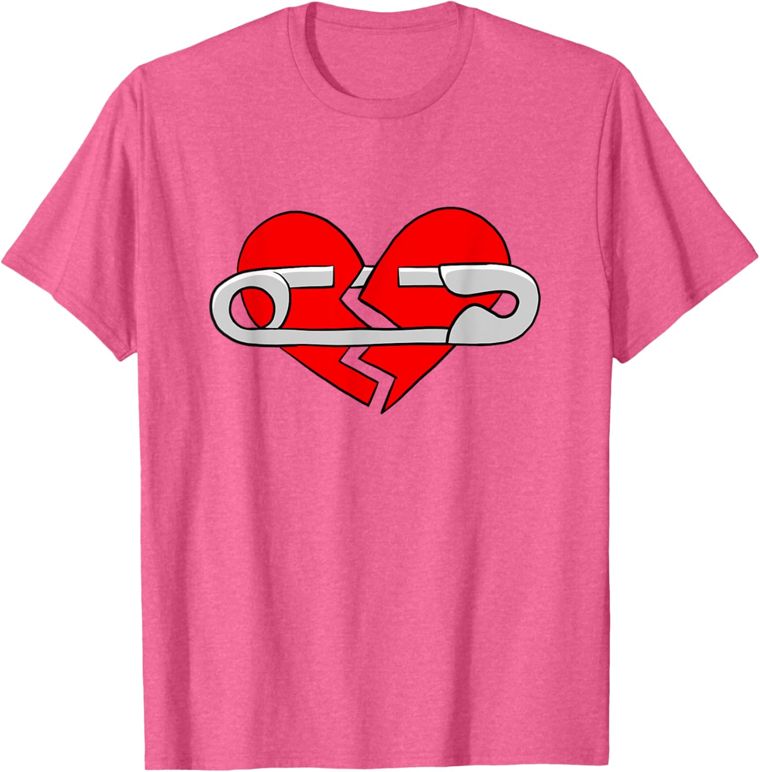 Red Healing In Progress Graphic T-Shirt - Stylish Healing Quotes Tee - 21