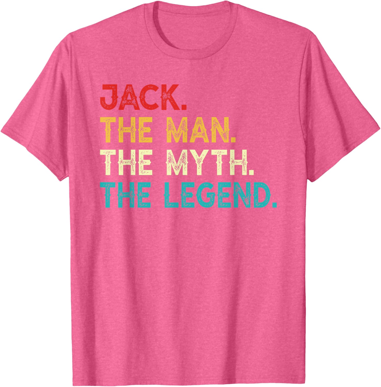 Funny Vintage Jack The Man The Myth The Legend Birthday T-Shirt - 6