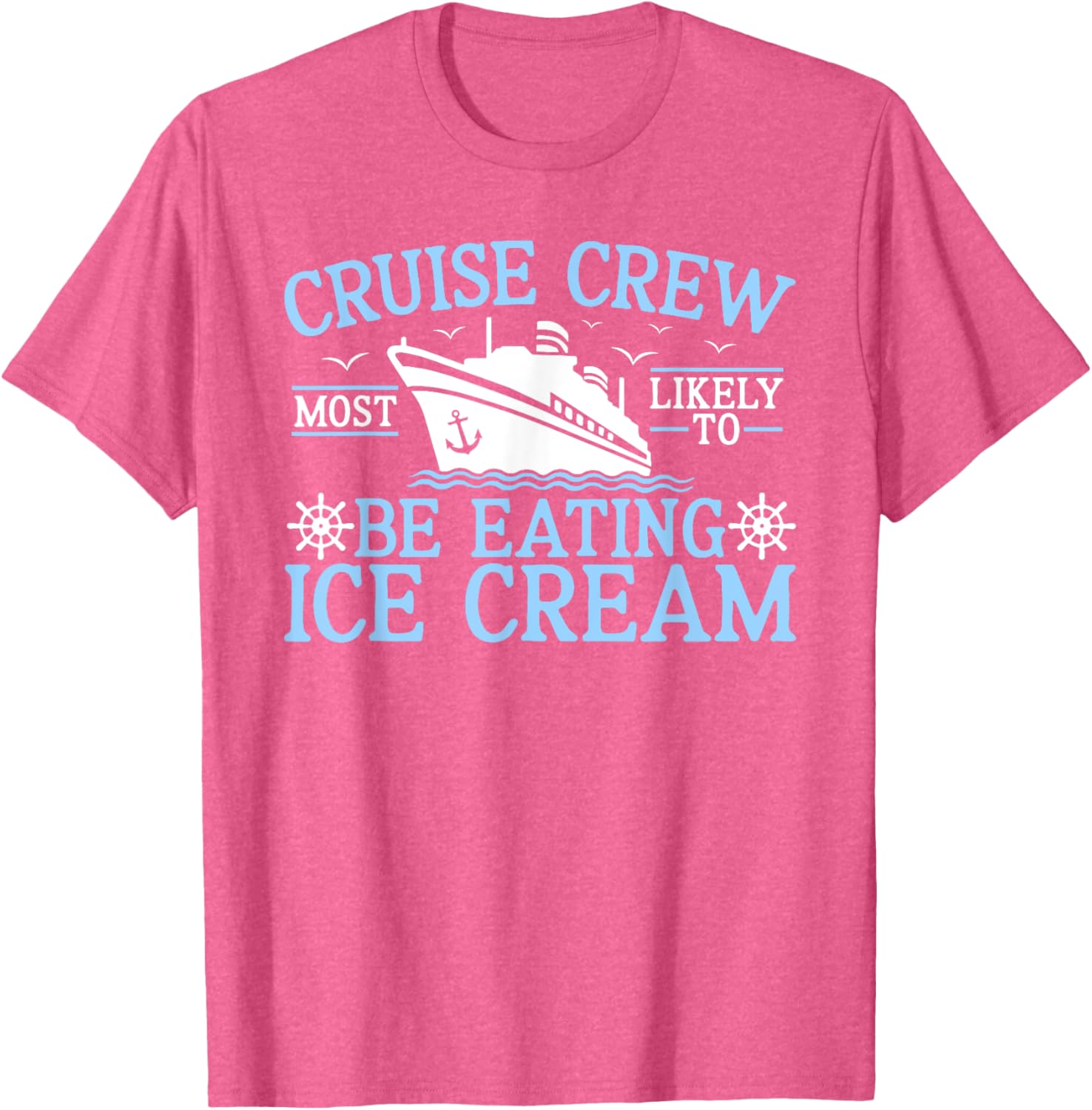 Cruise Crew 2025 Ice Cream Lover T-Shirt for Fun Travel Adventures - 3