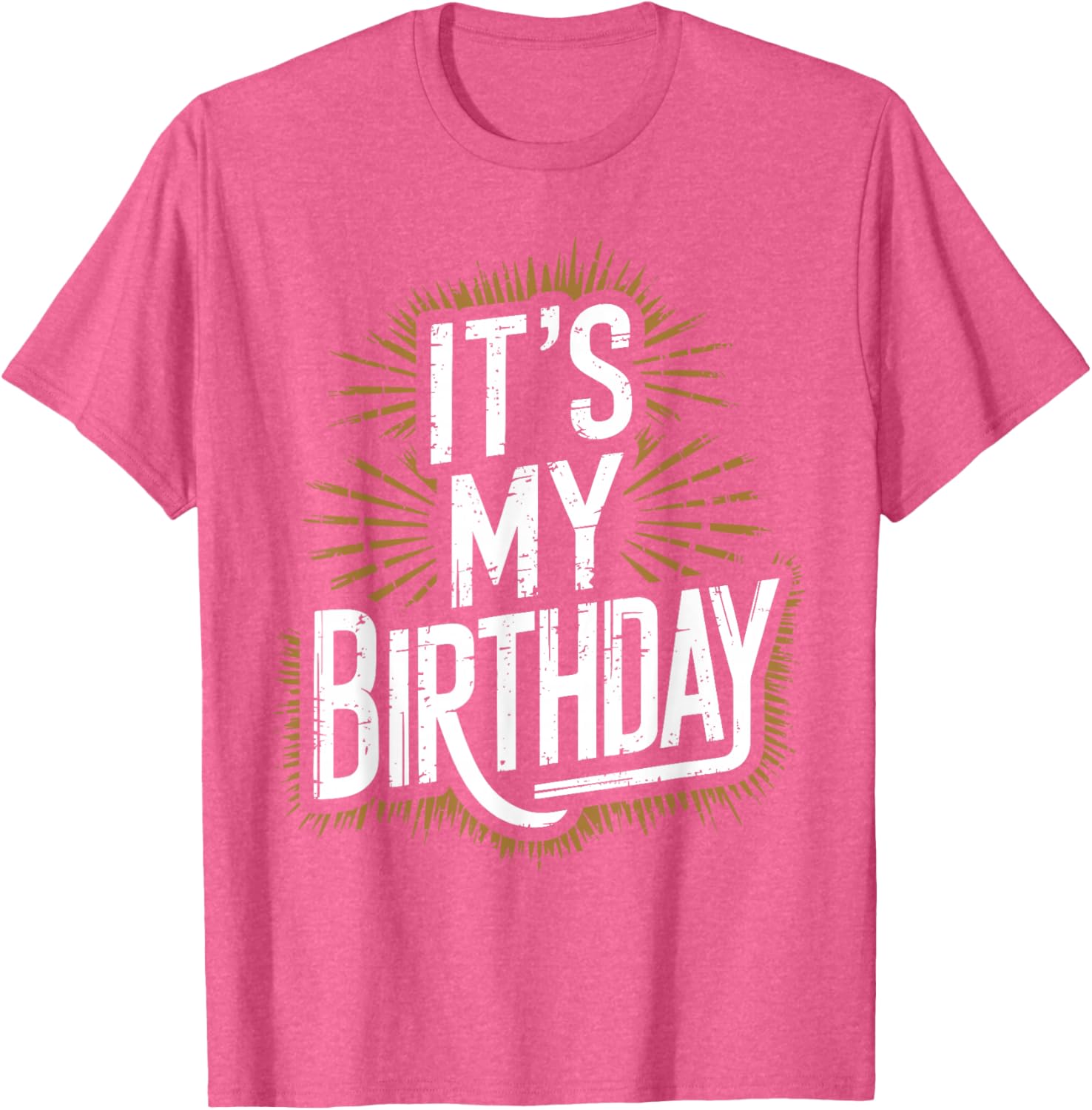 Vintage It's My Birthday Distressed T-Shirt for Men, Women, and Kids - 17