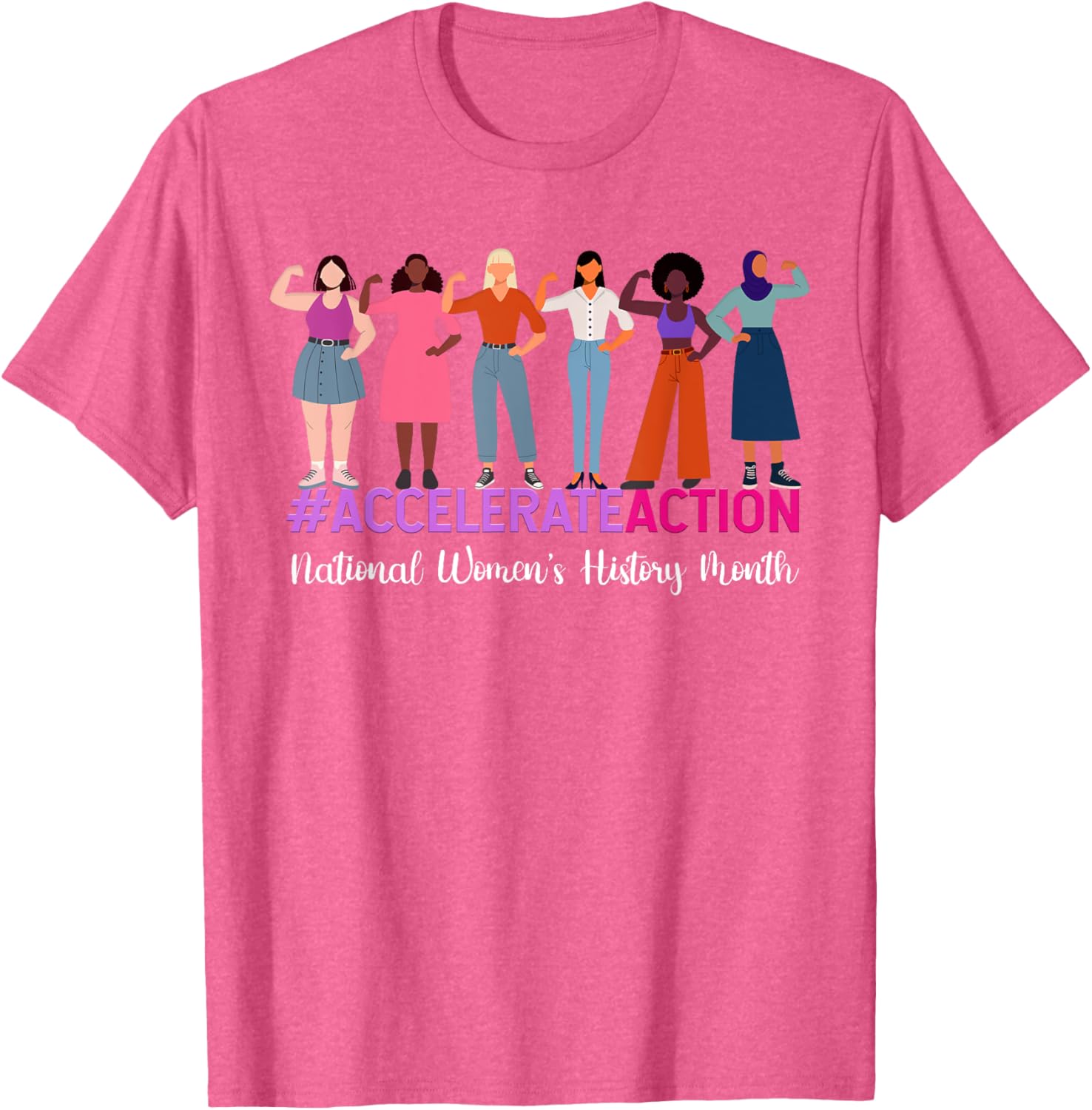 Celebrate Women's History Month 2025 with a Stylish T-Shirt for Her - 16
