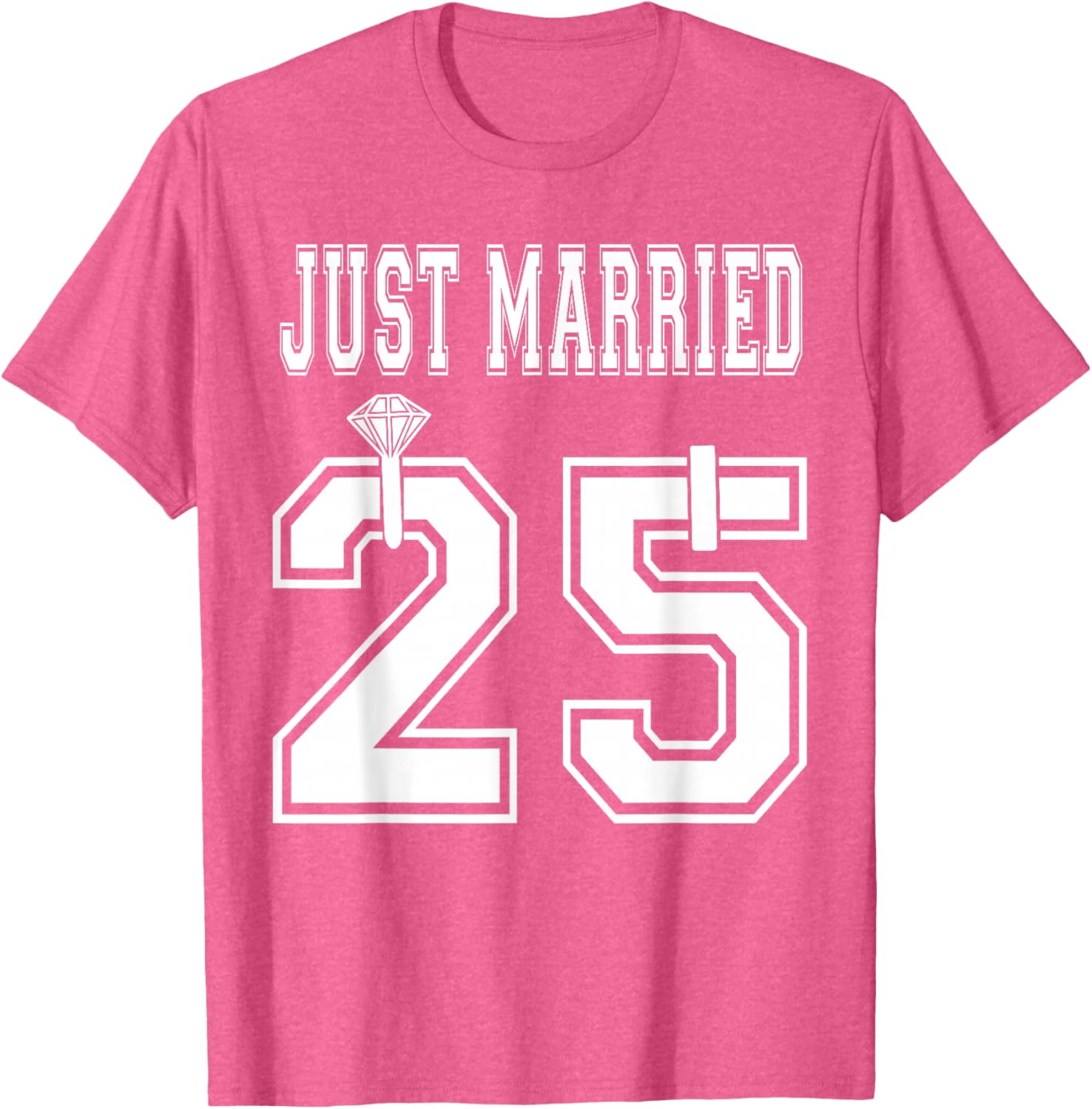 Just Married Couple Matching Honeymoon T-Shirts for Wife and Husband - 16