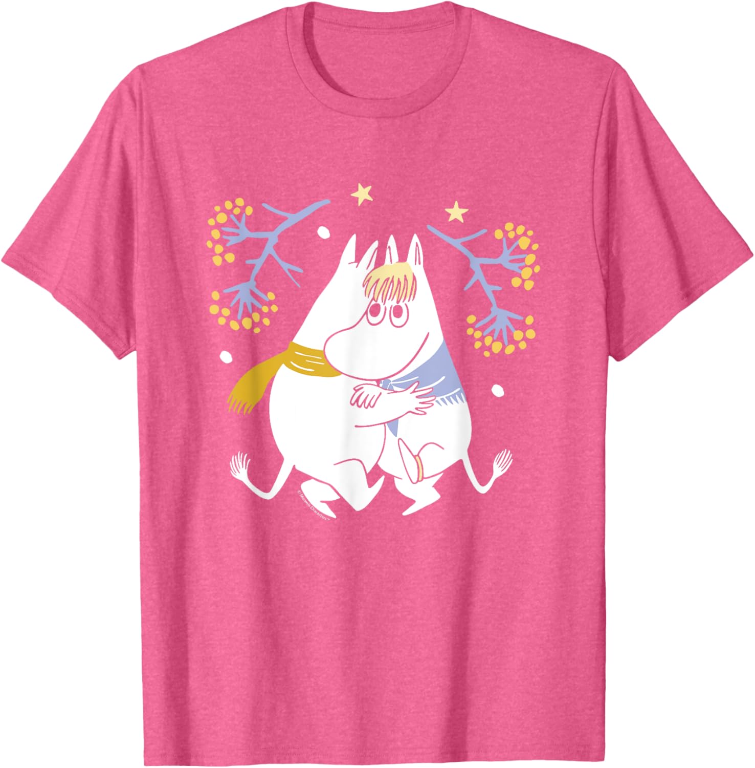 Moomin Moomintroll and Snorkmaiden Winter Dance T-Shirt for Kids - 6