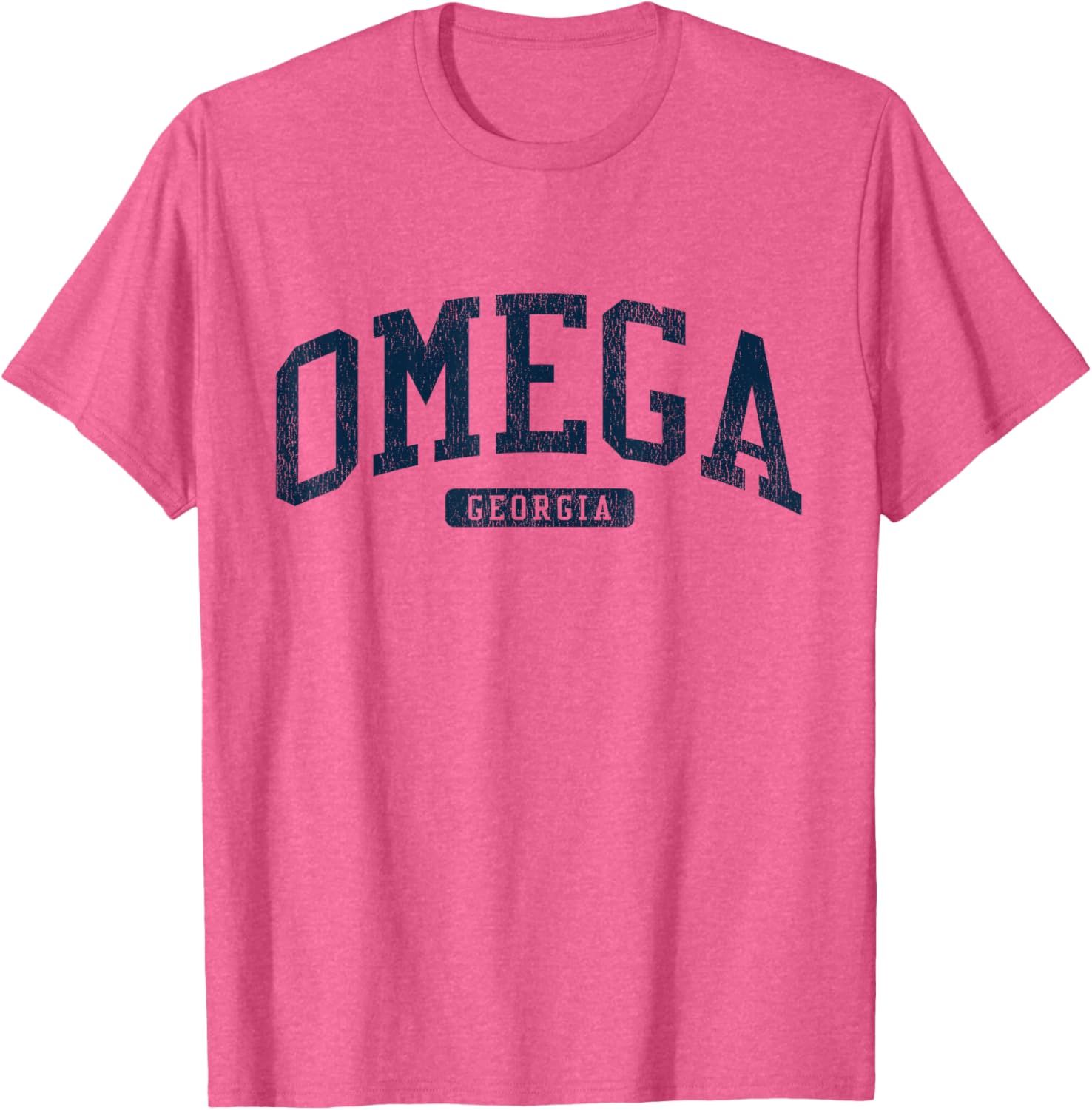 Omega Georgia College University Blue T-Shirt - Stylish and Comfy Apparel - 10
