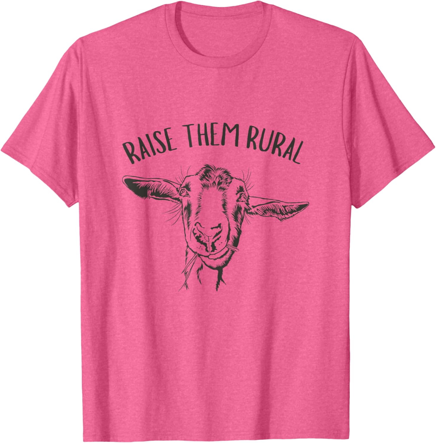 Raise Them Rural Goat Farmers T-Shirt - Fun Country Living Apparel - 7