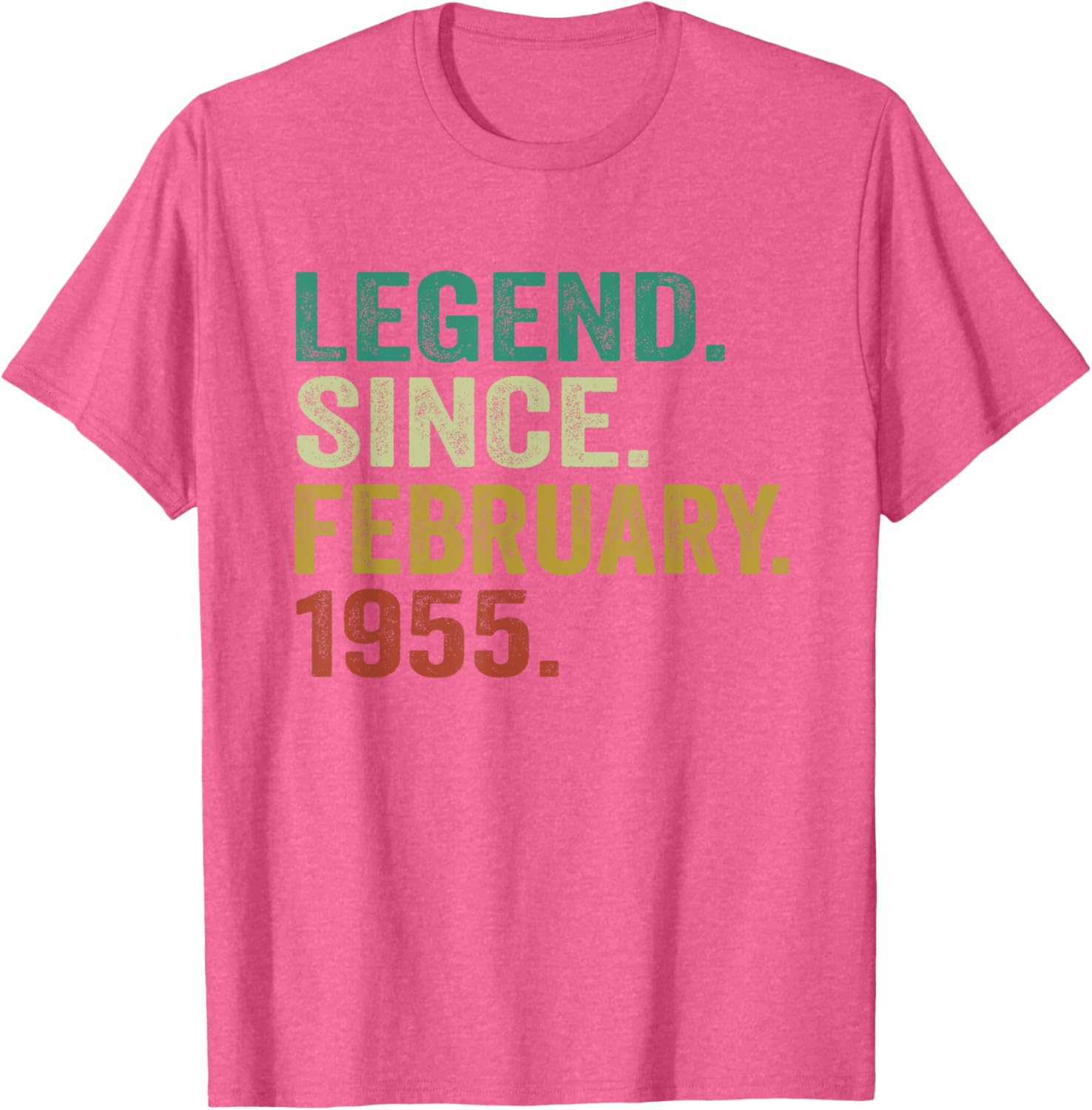 70th Birthday T-Shirt Celebrating 70 Years of Legend Since 1955 - 22
