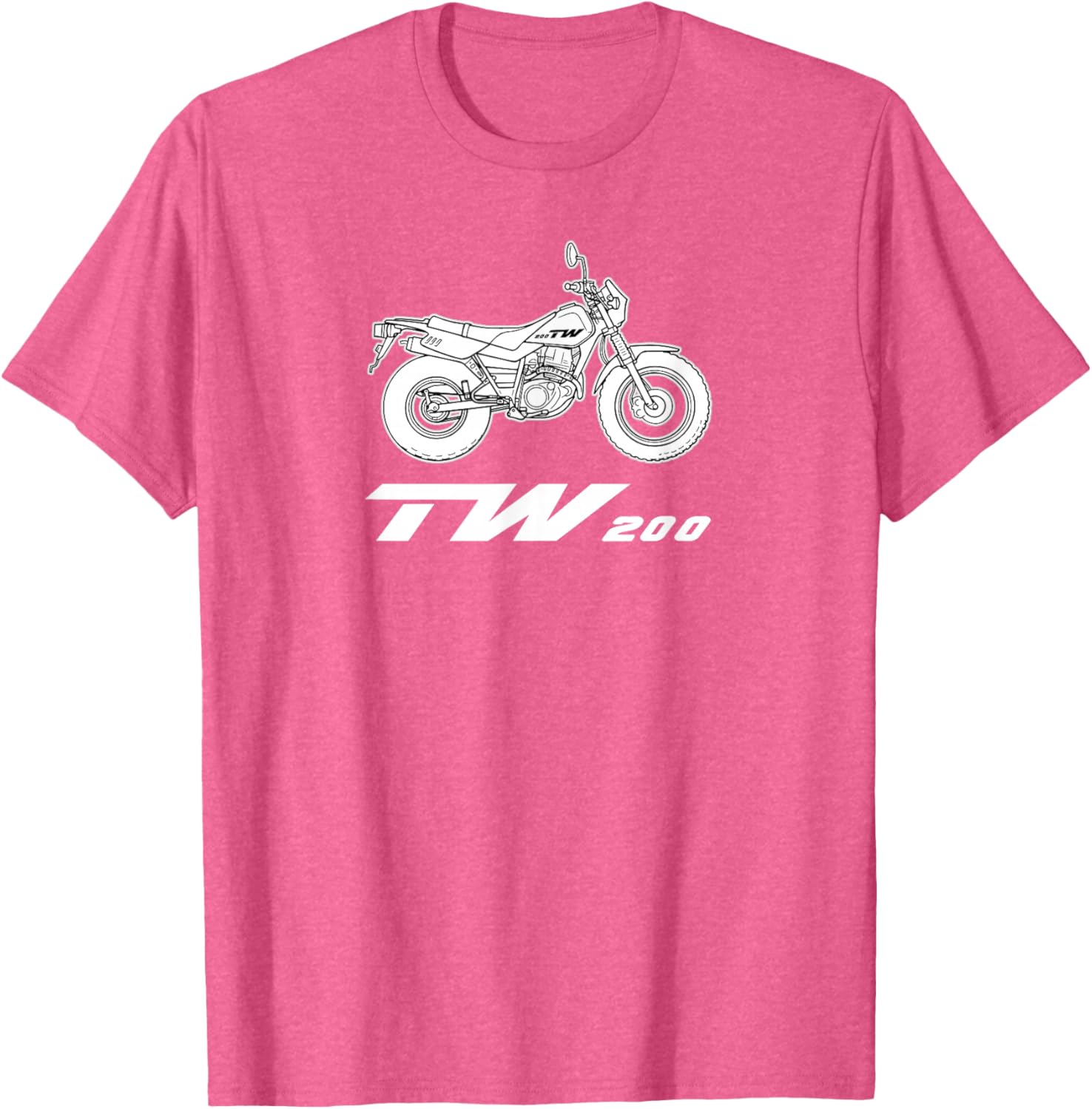 TW200 Dual Sport Dirt Bike T-Shirt for Motorcycle Enthusiasts - 6